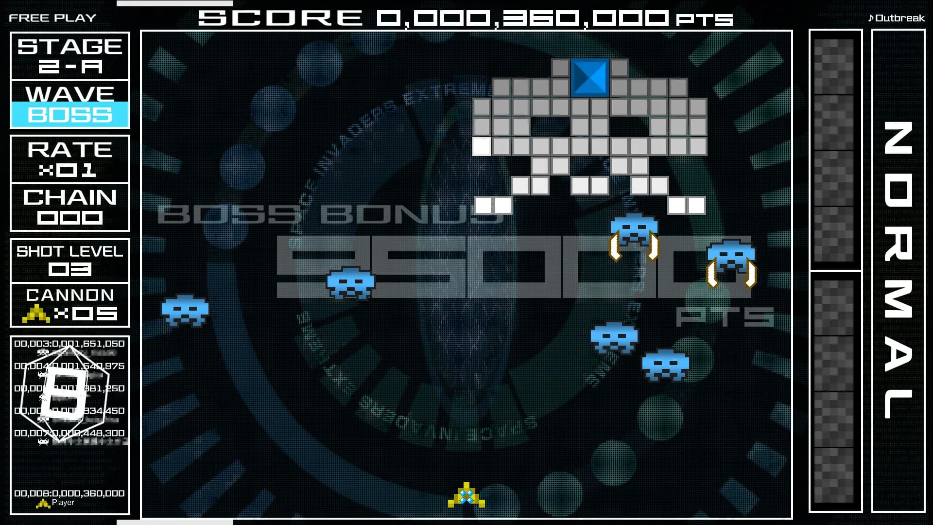Space Invaders Extreme görsel 8