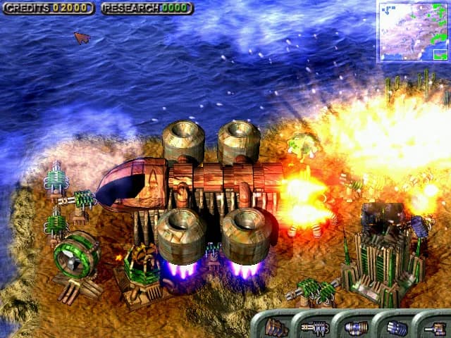 State of War : Warmonger / 蓝色警戒 (Classic 2000) görsel 2