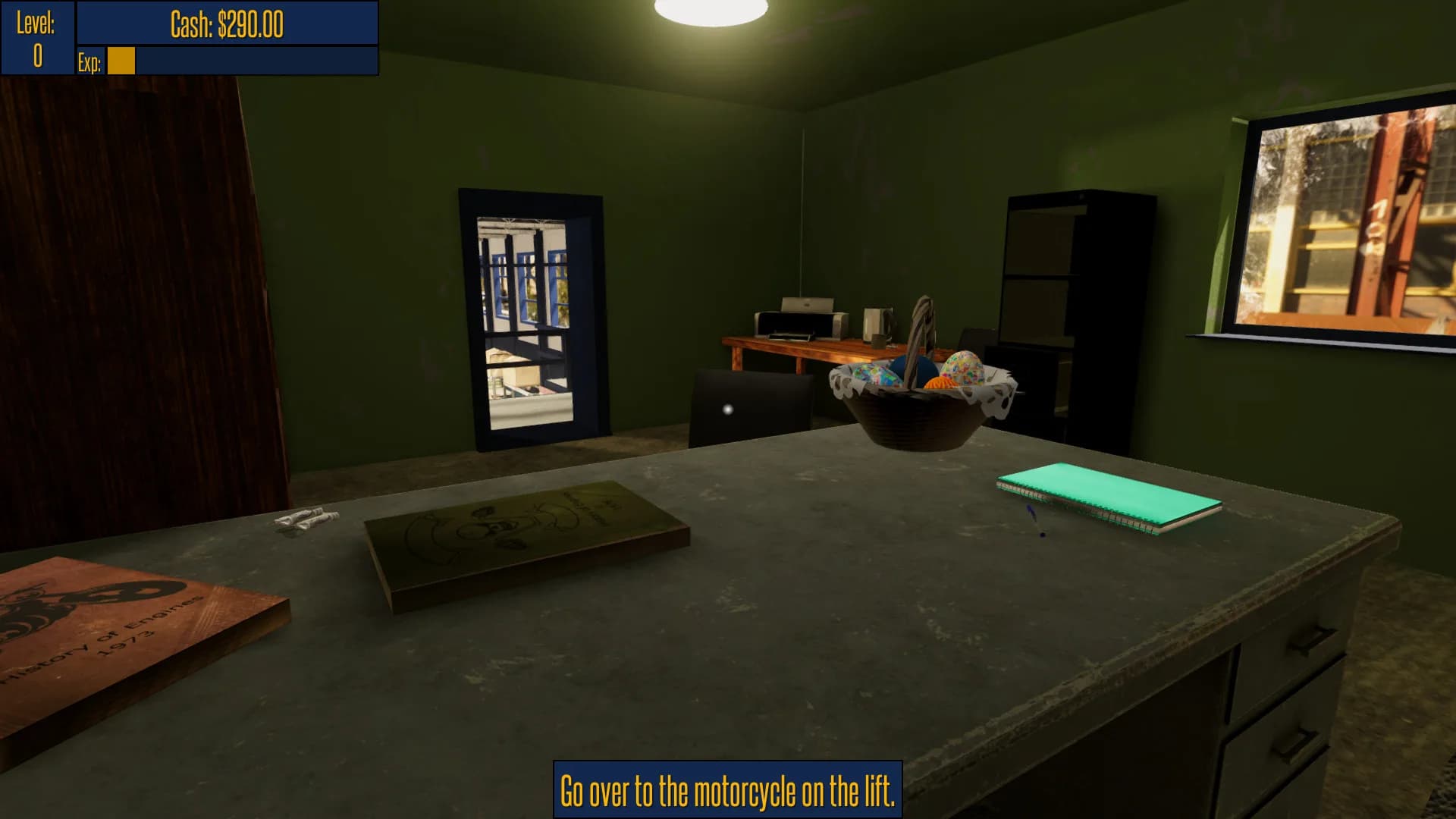 Motorbike Garage Mechanic Simulator görsel 7