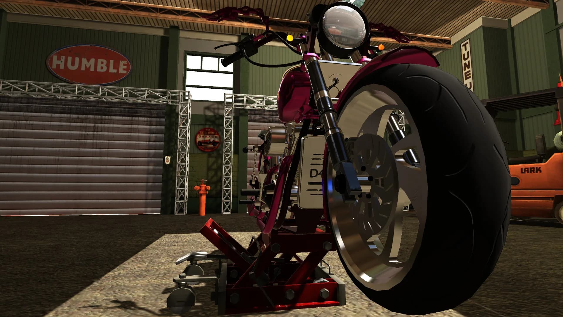 Motorbike Garage Mechanic Simulator görsel 8