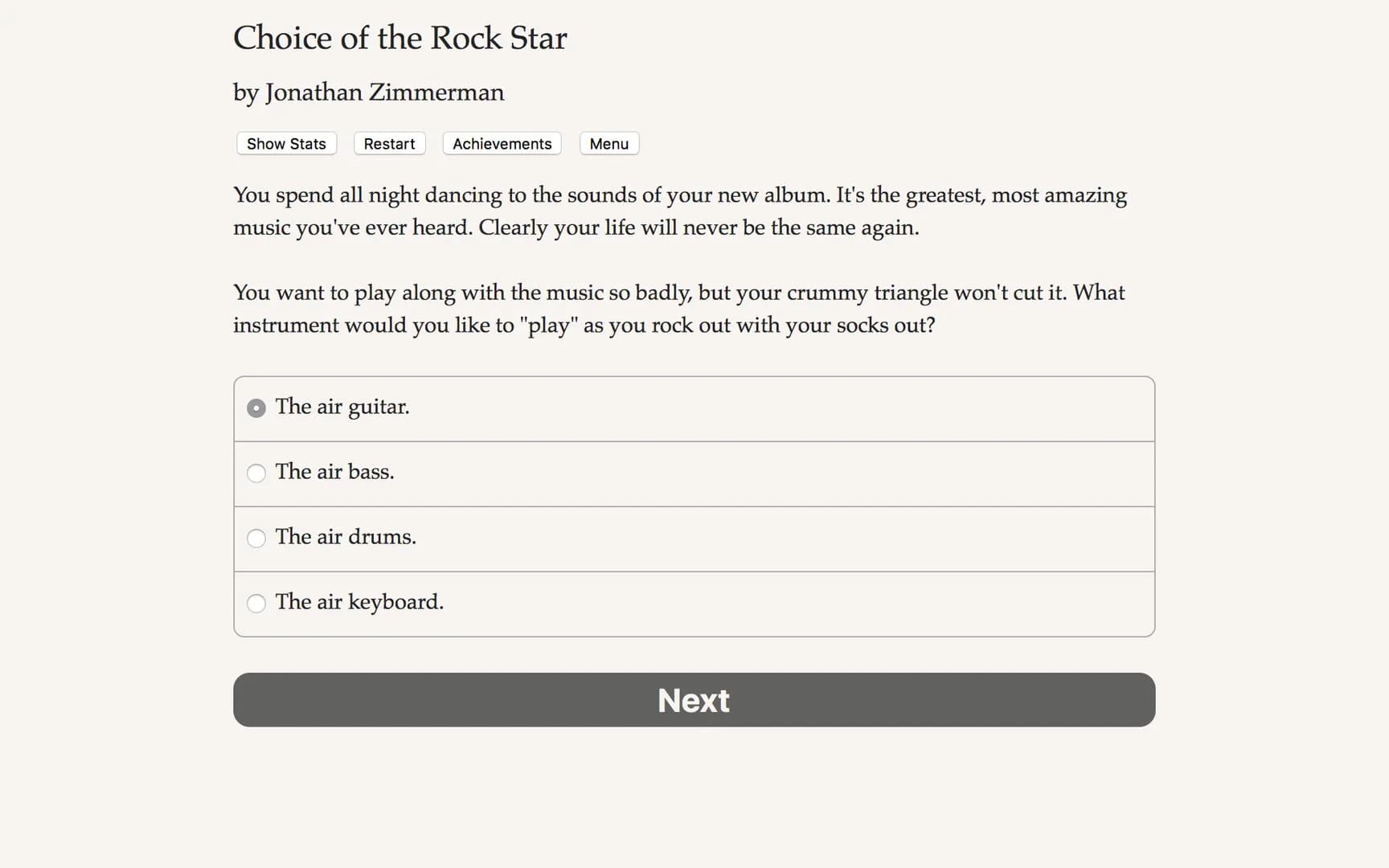 Choice of the Rock Star görsel 2