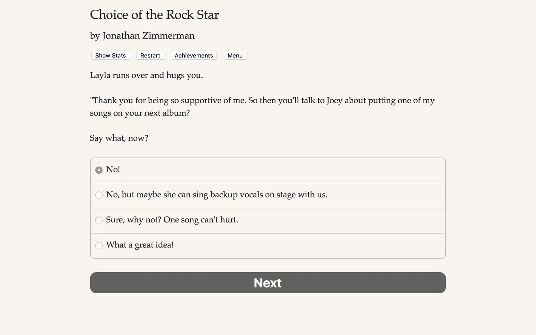 Choice of the Rock Star görsel 5