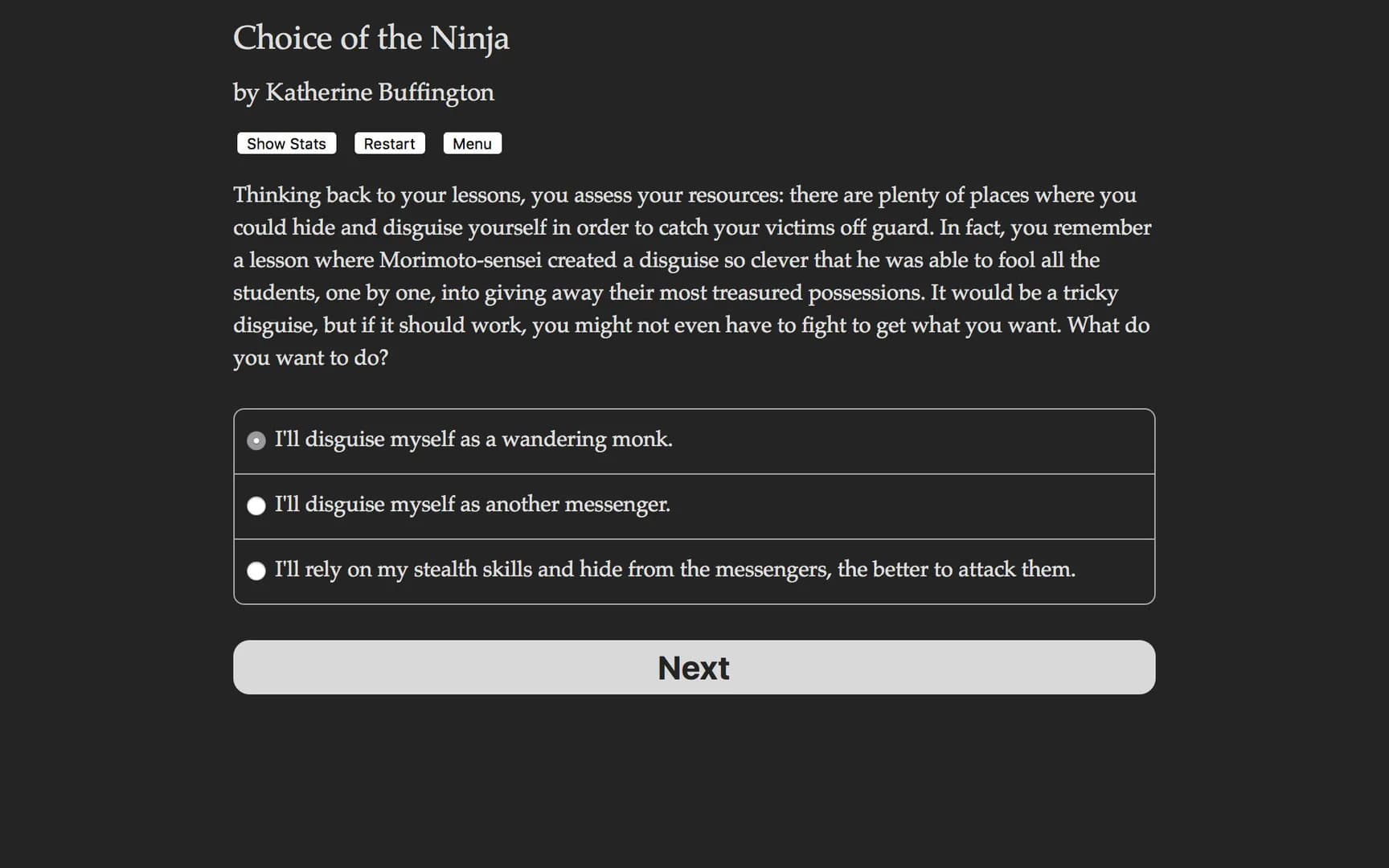 Choice of the Ninja görsel 3
