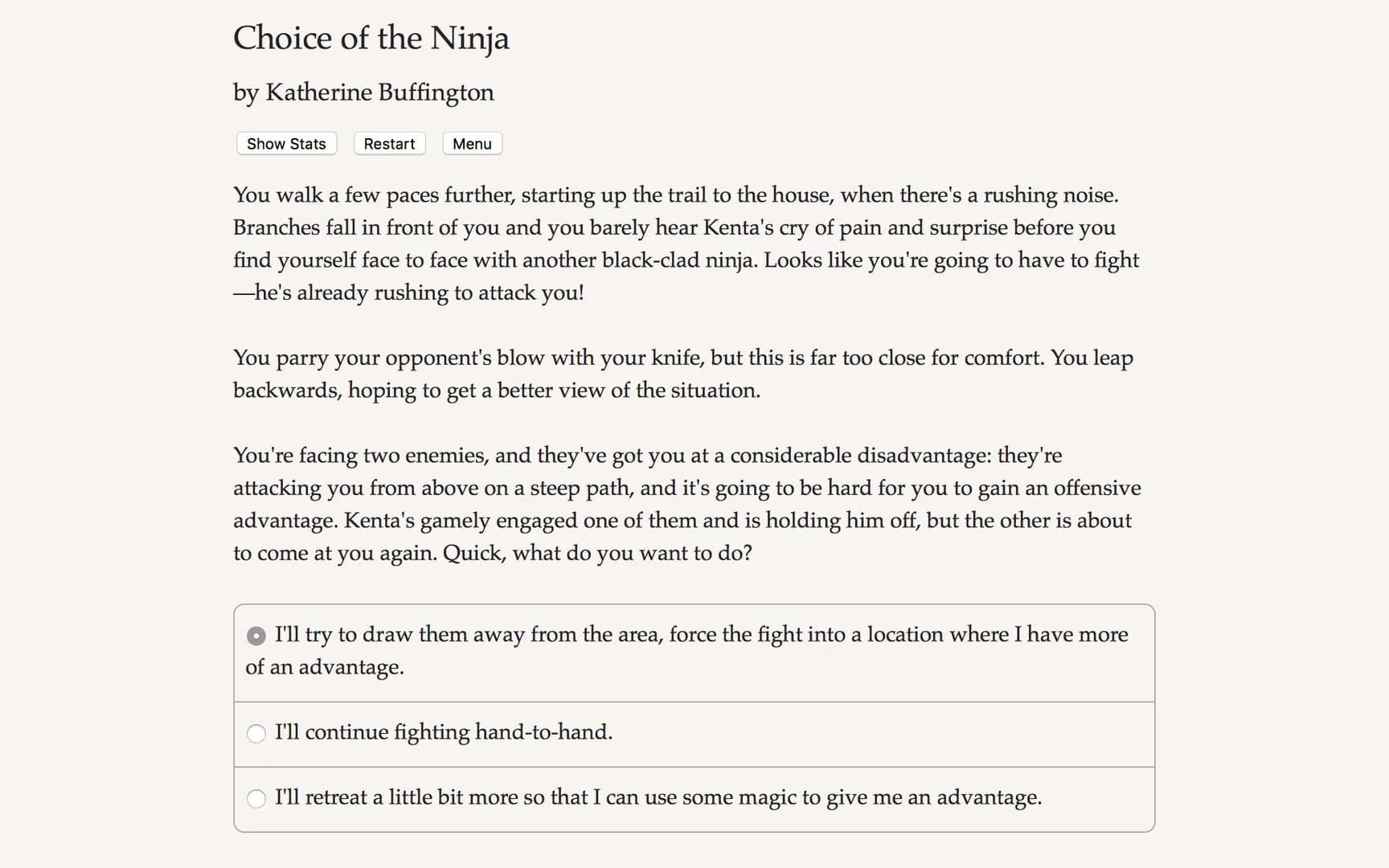 Choice of the Ninja görsel 4
