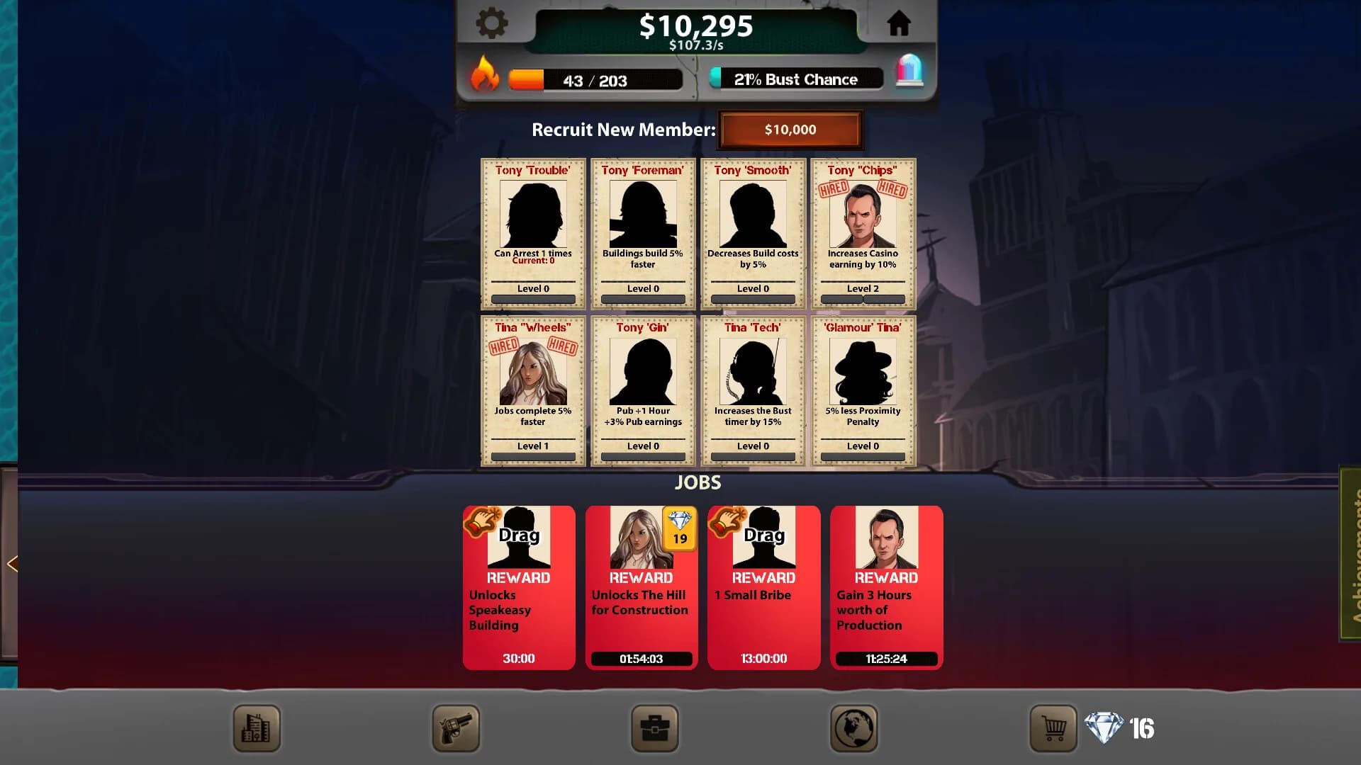 Mafia Clicker: City Builder görsel 3