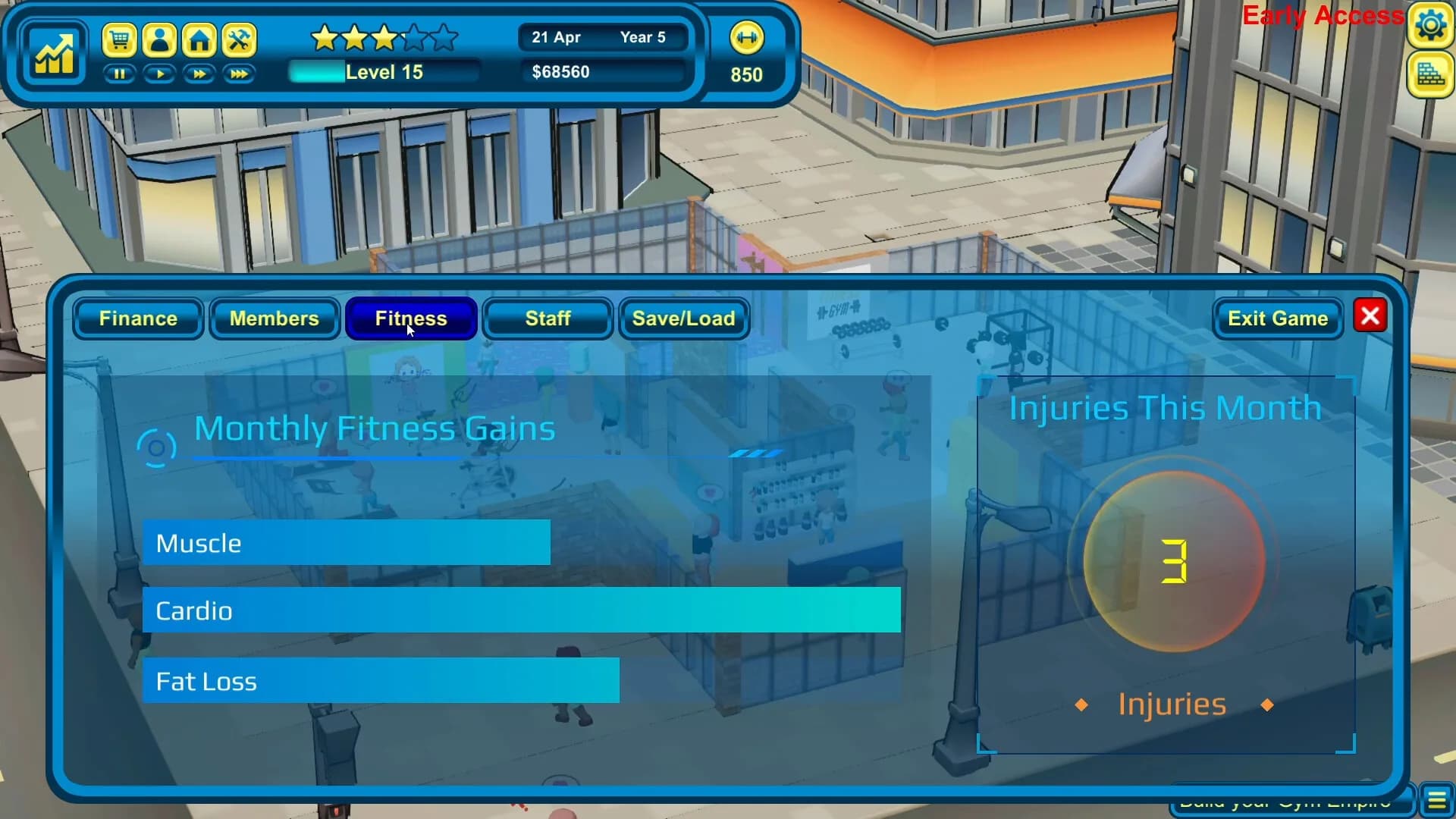 Gym Empire - Idle Gym Tycoon Management görsel 18