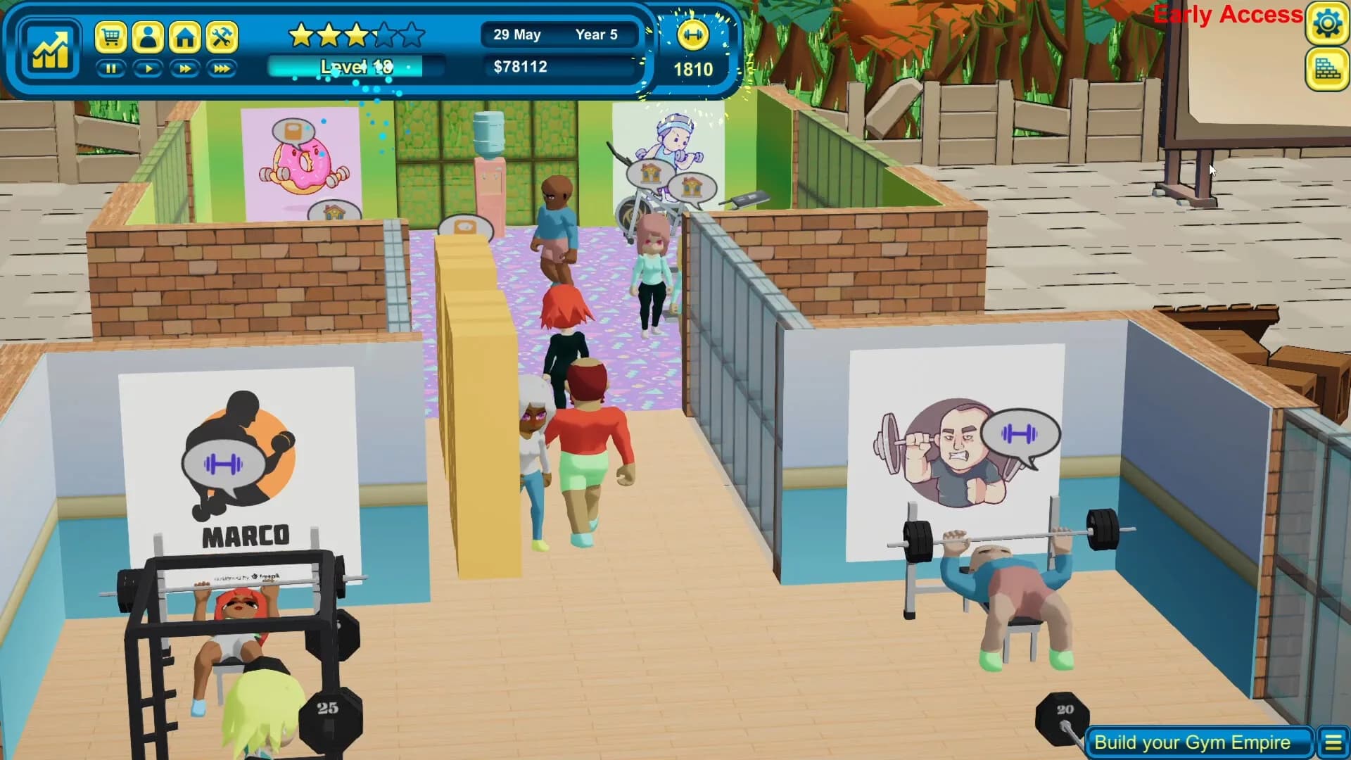 Gym Empire - Idle Gym Tycoon Management görsel 21