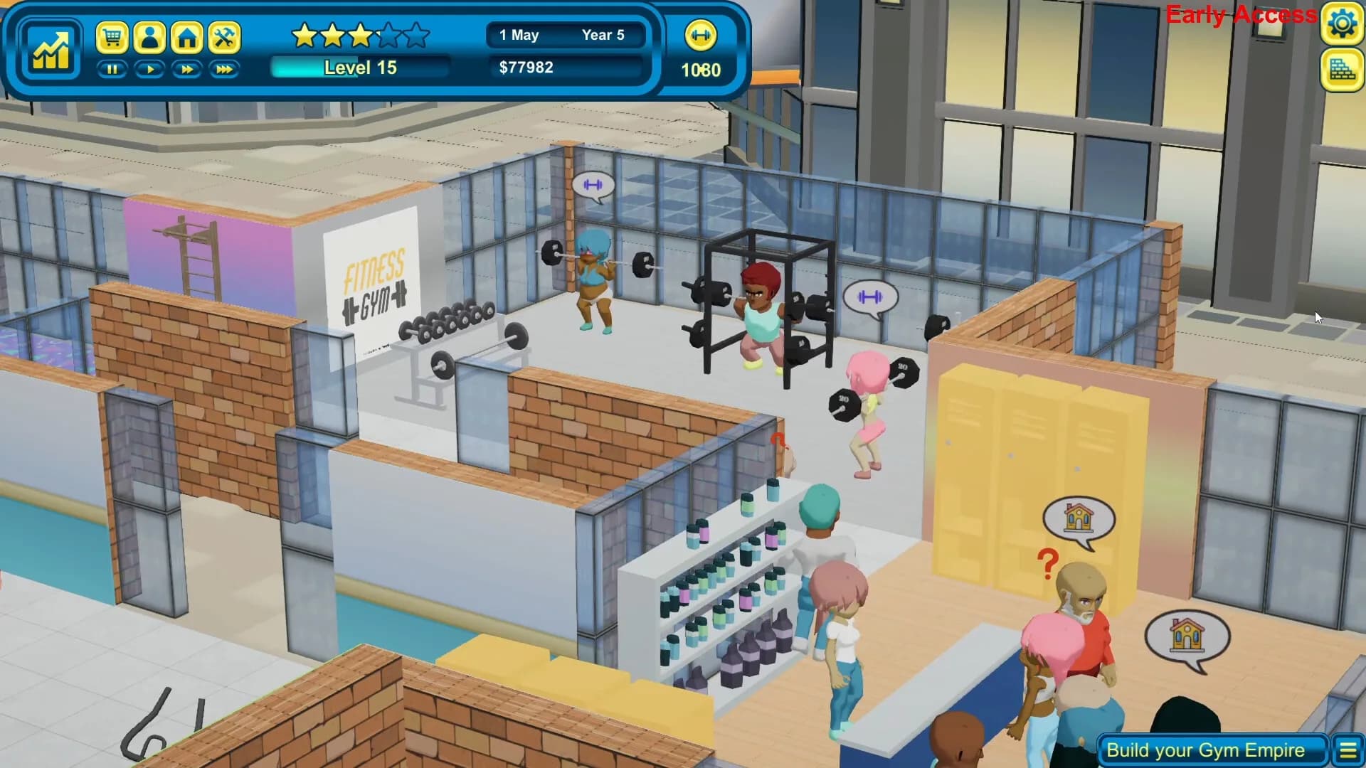 Gym Empire - Idle Gym Tycoon Management görsel 25