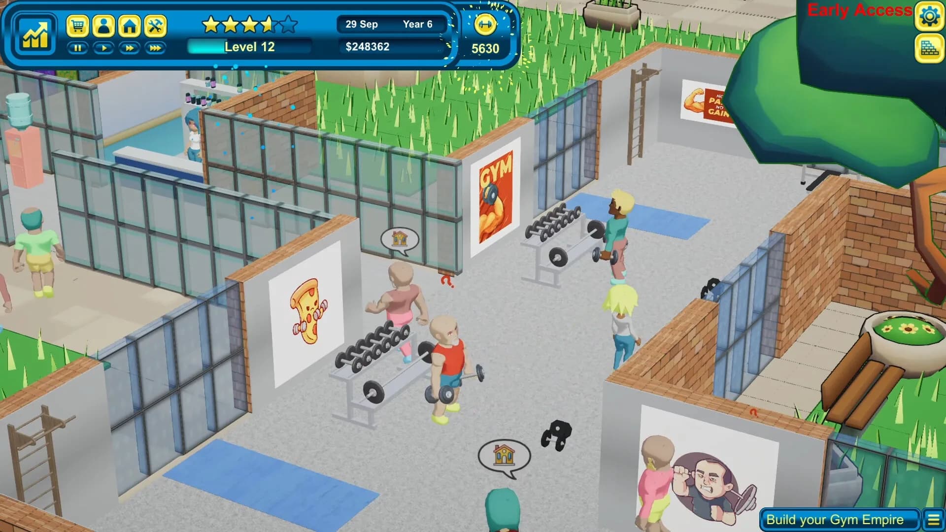 Gym Empire - Idle Gym Tycoon Management görsel 27