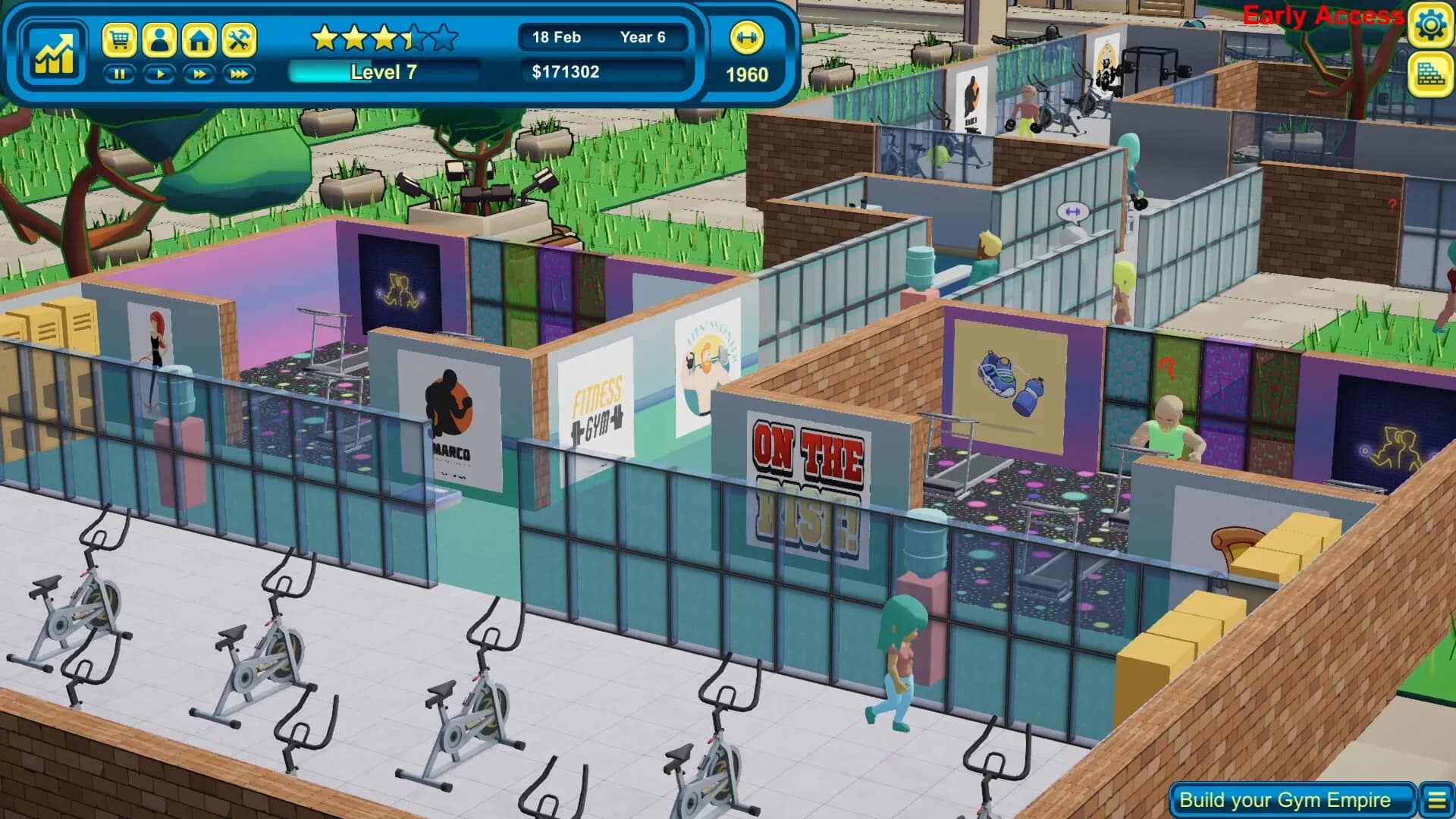 Gym Empire - Idle Gym Tycoon Management görsel 6
