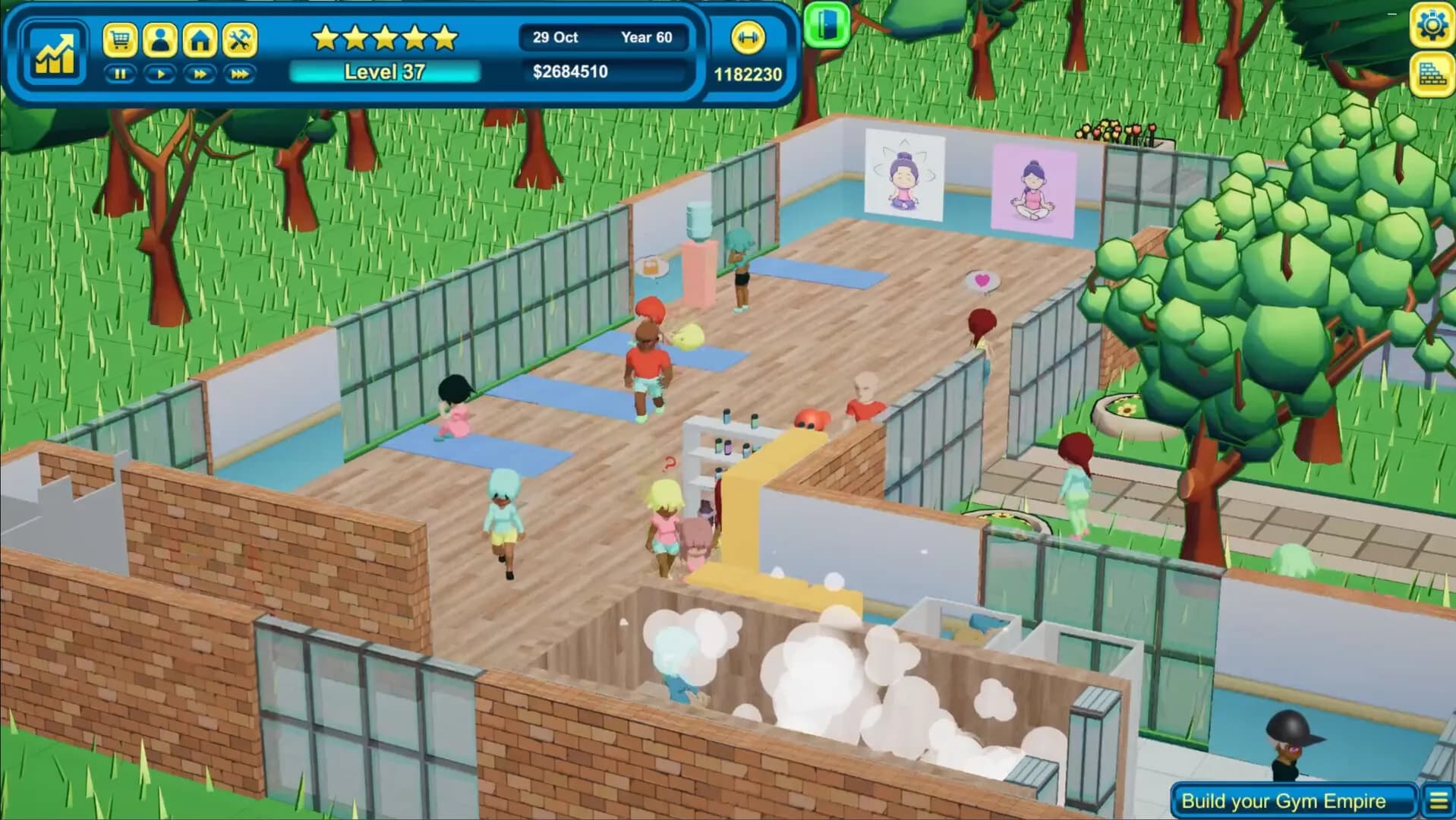 Gym Empire - Idle Gym Tycoon Management görsel 9