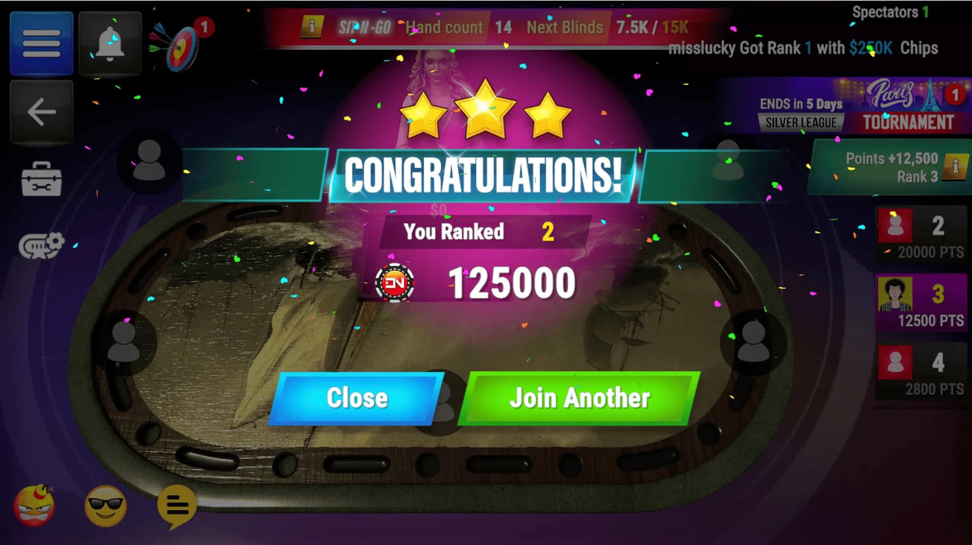 Poker Legends: Texas Hold'em Poker Tournaments görsel 4
