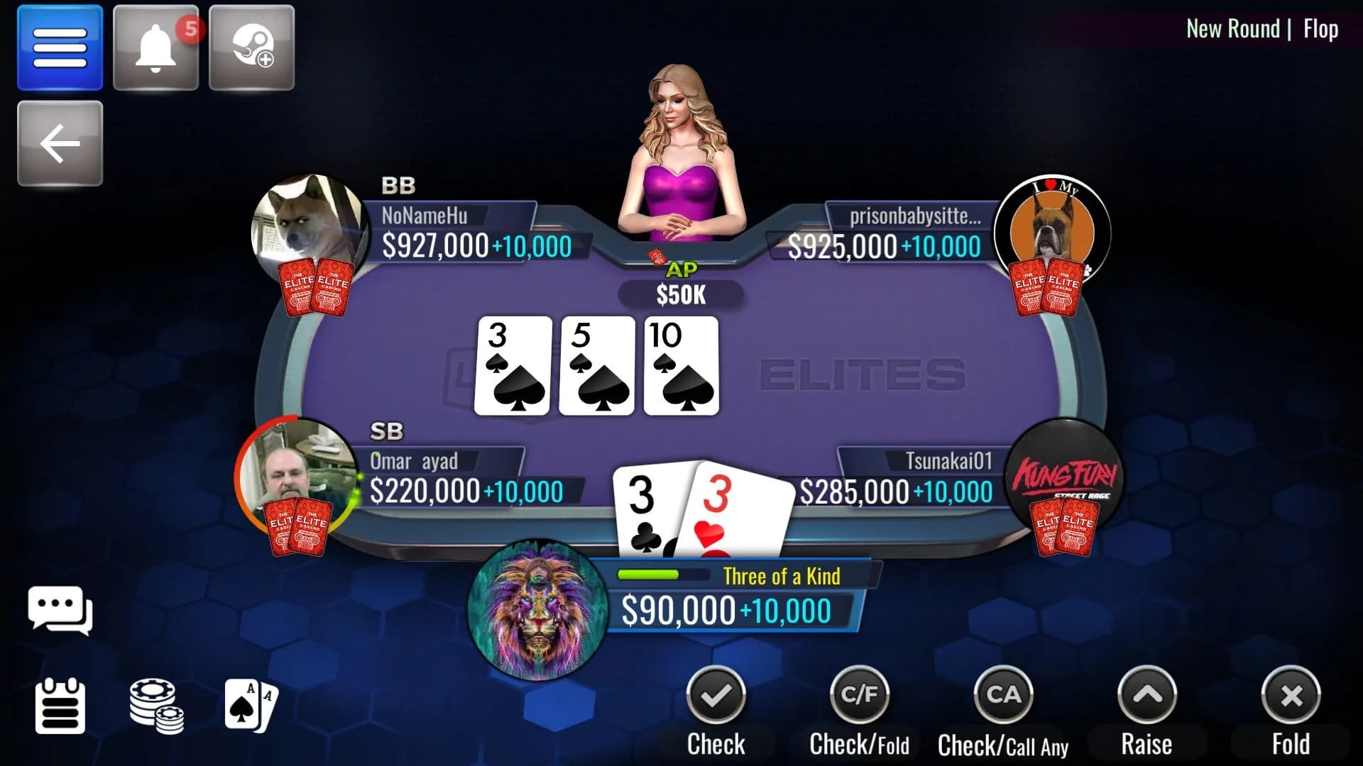 Poker Legends: Texas Hold'em Poker Tournaments görsel 9