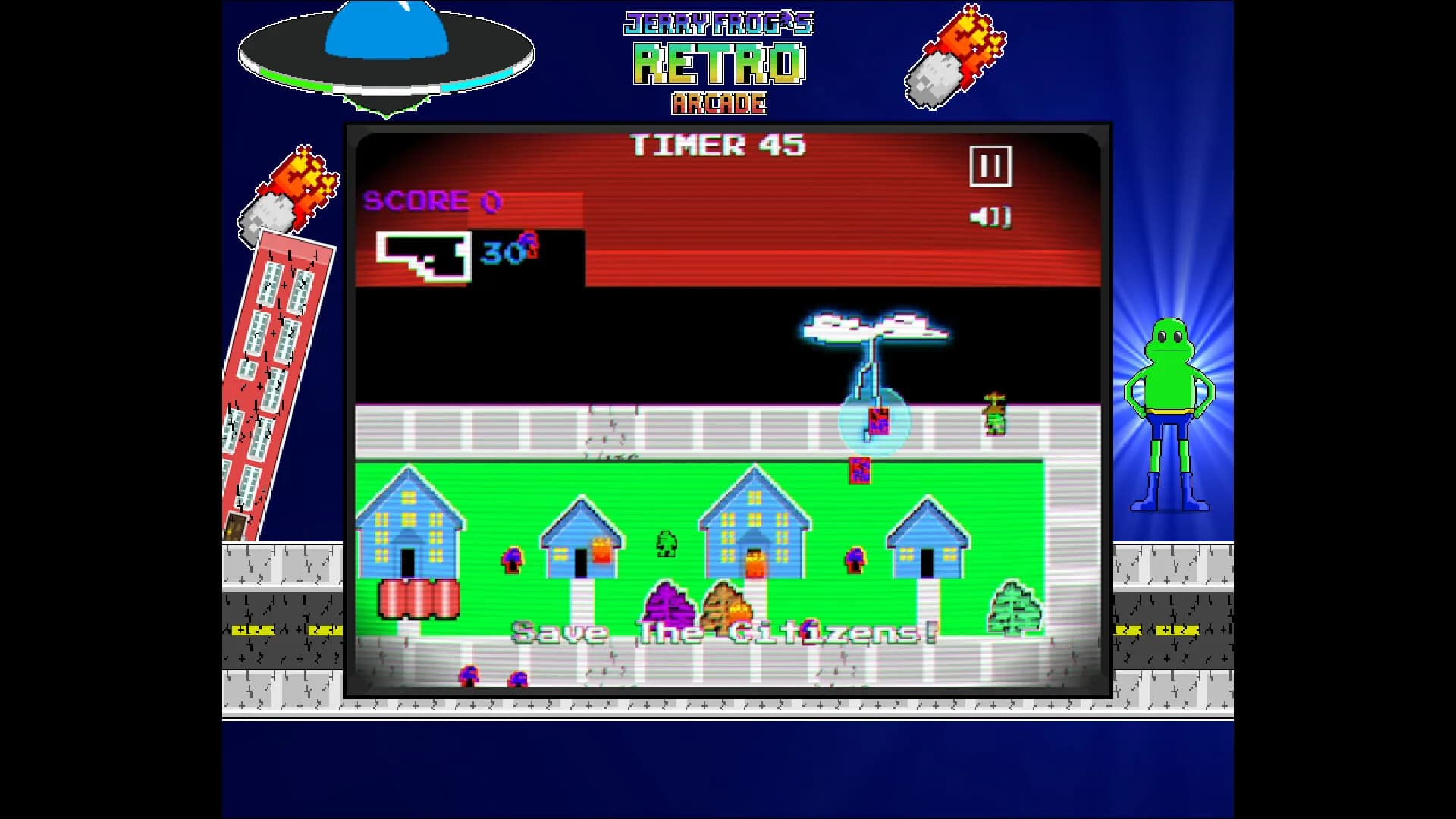 Jerry Frog's Retro Arcade görsel 3