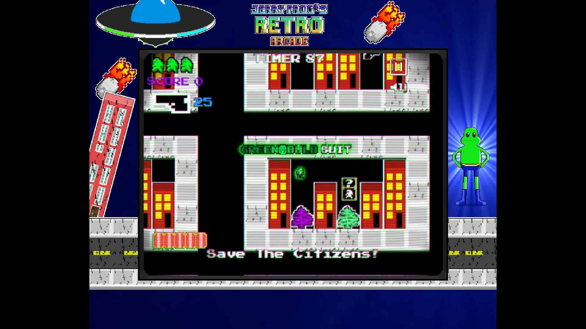 Jerry Frog's Retro Arcade görsel 4