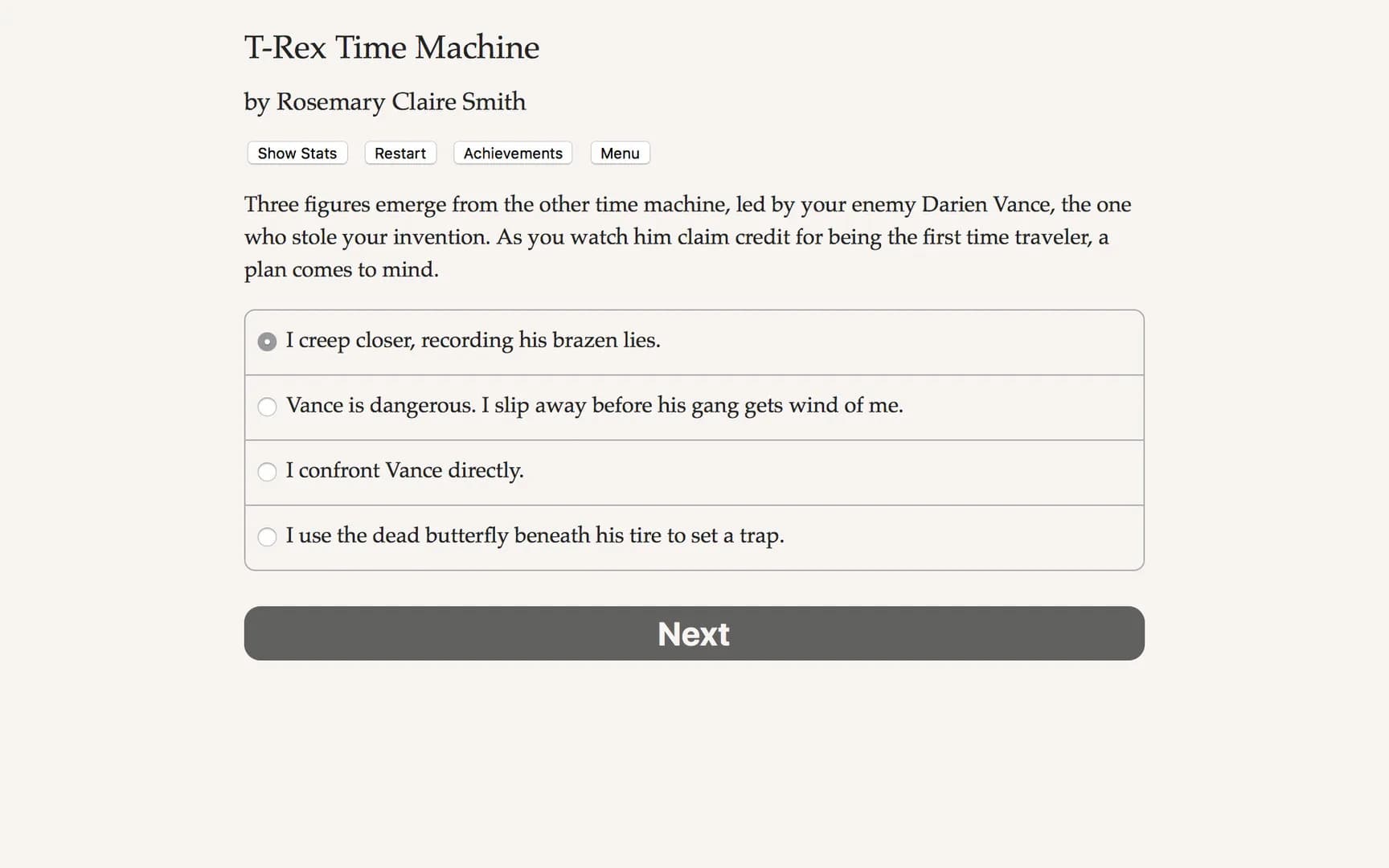 T-Rex Time Machine görsel 4