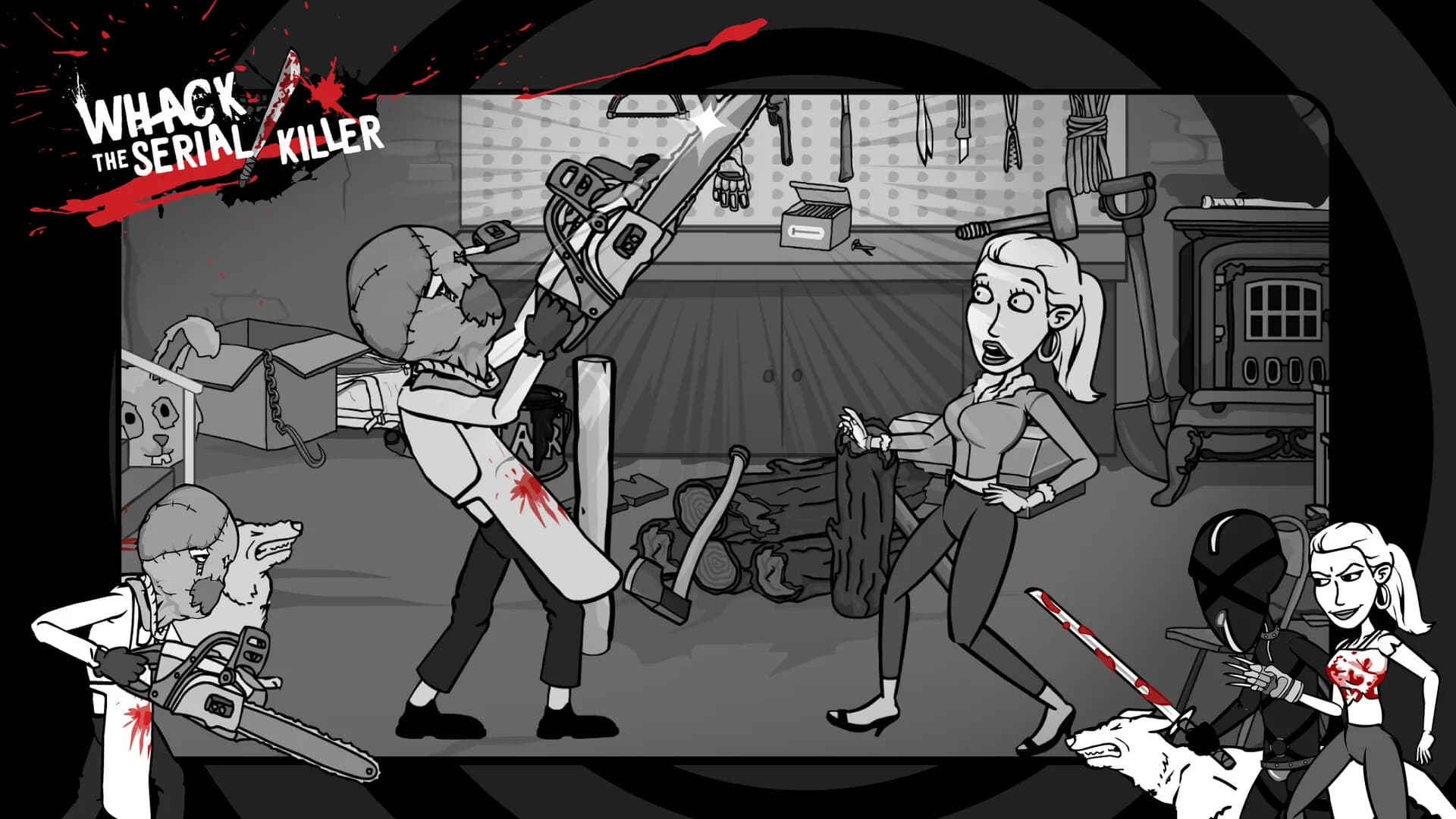 Whack the Serial Killer 20 Ways plus Neighbour, Burglars... görsel 2