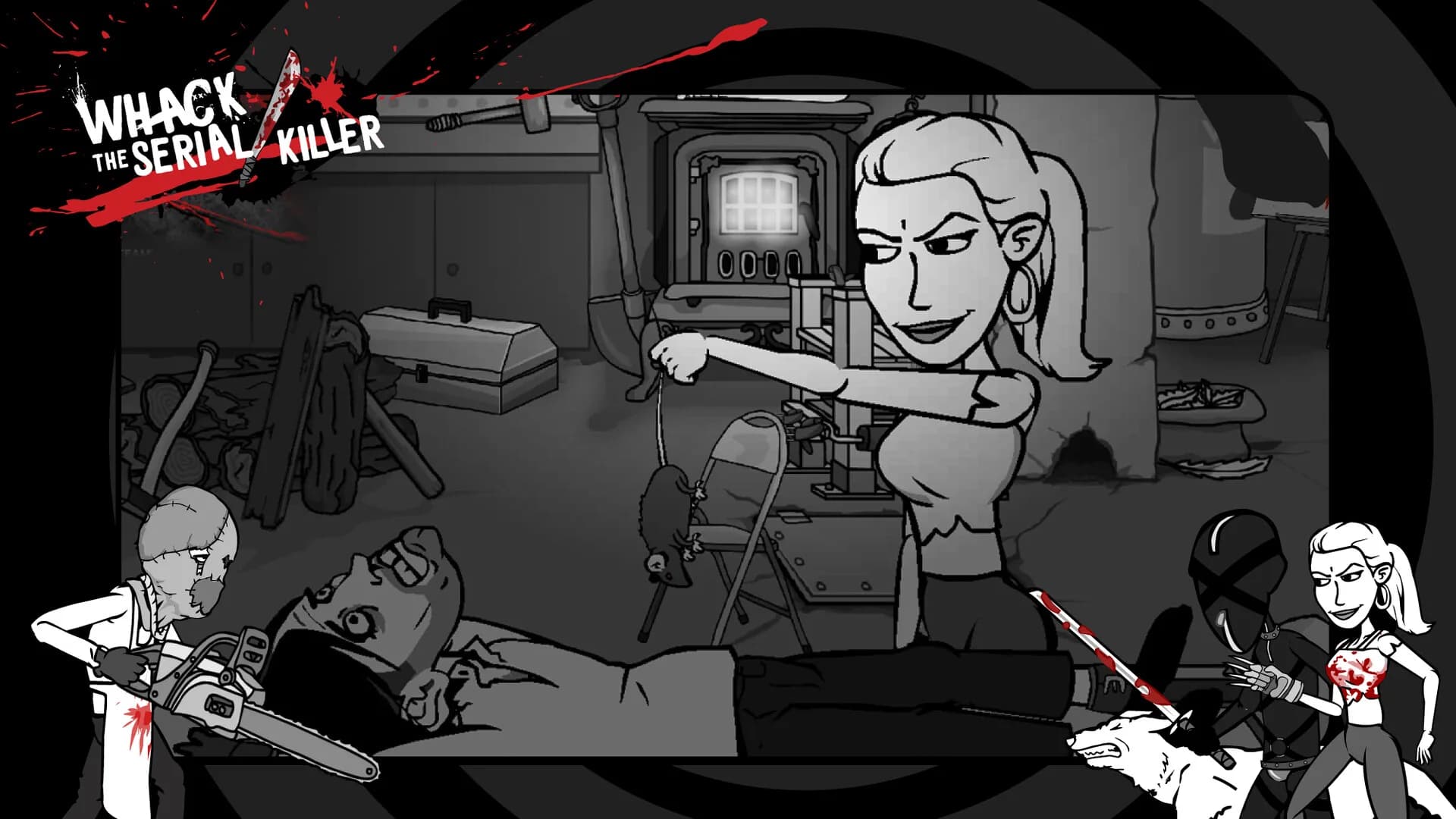 Whack the Serial Killer 20 Ways plus Neighbour, Burglars... görsel 4