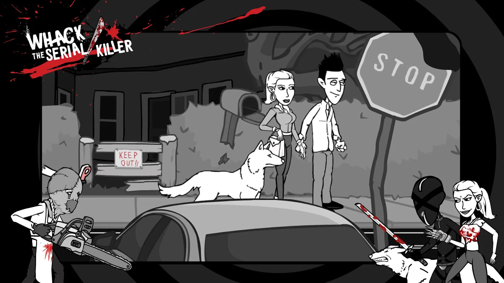 Whack the Serial Killer 20 Ways plus Neighbour, Burglars... görsel 6