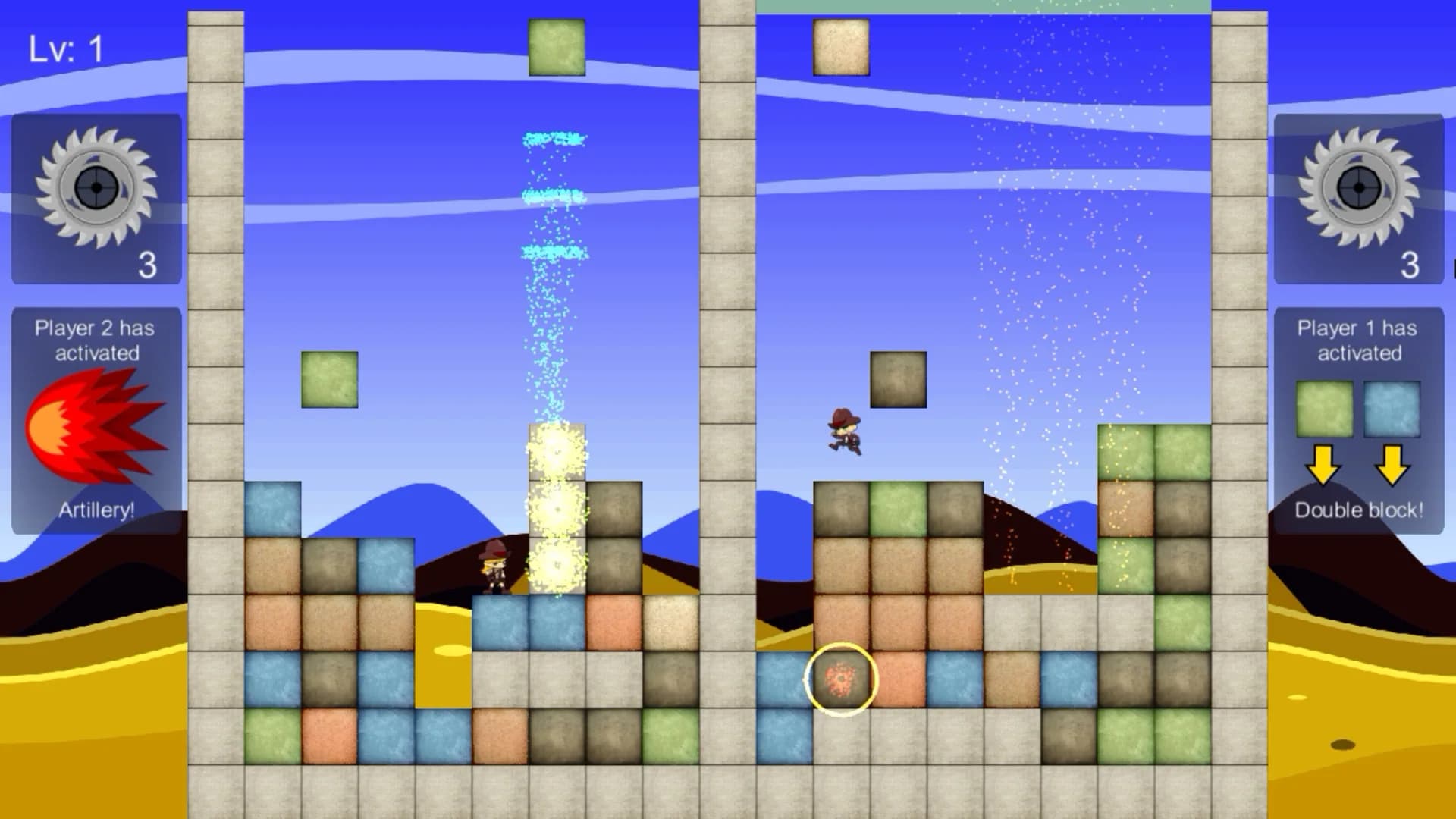 Raining blocks görsel 4