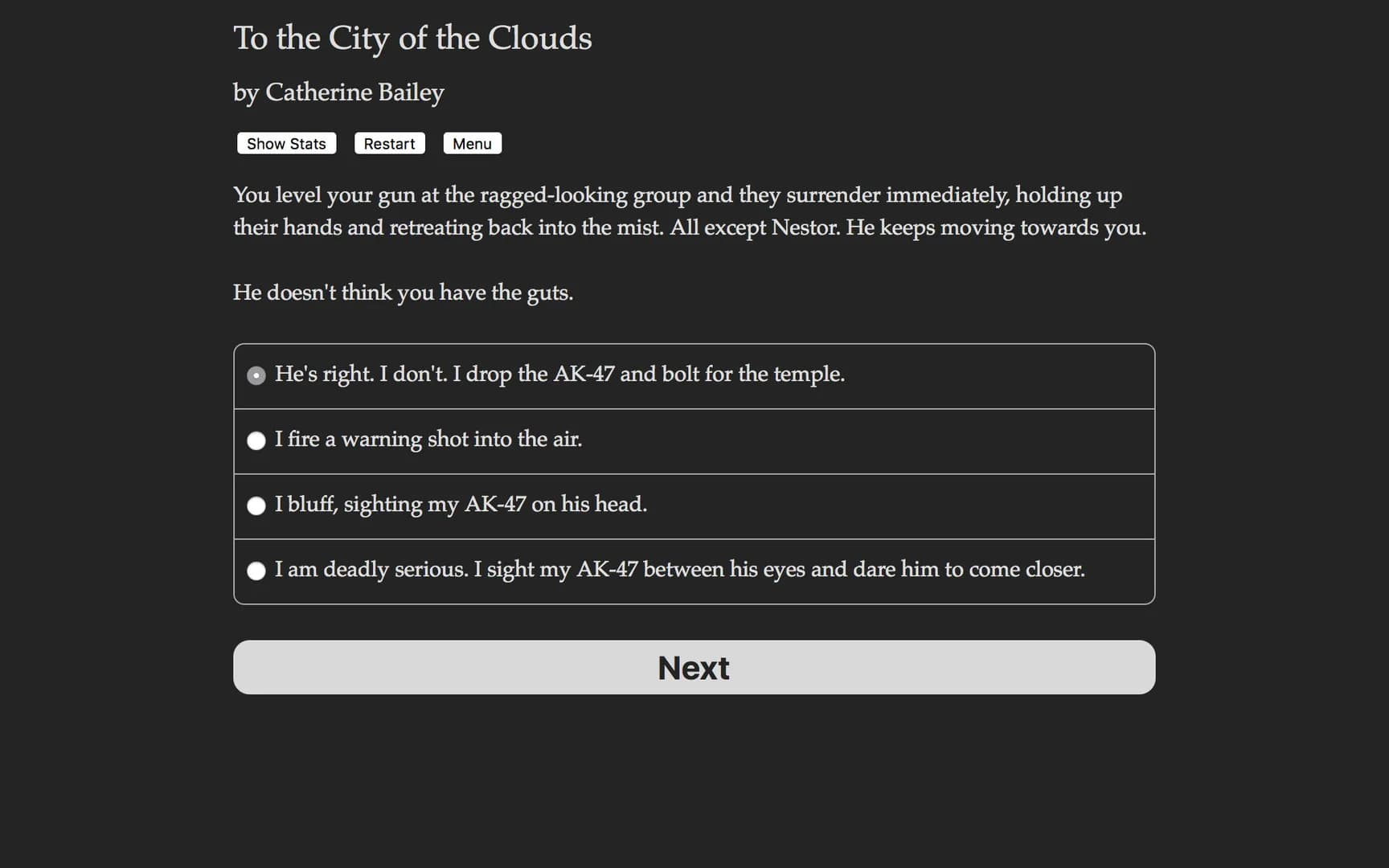 To the City of the Clouds görsel 3