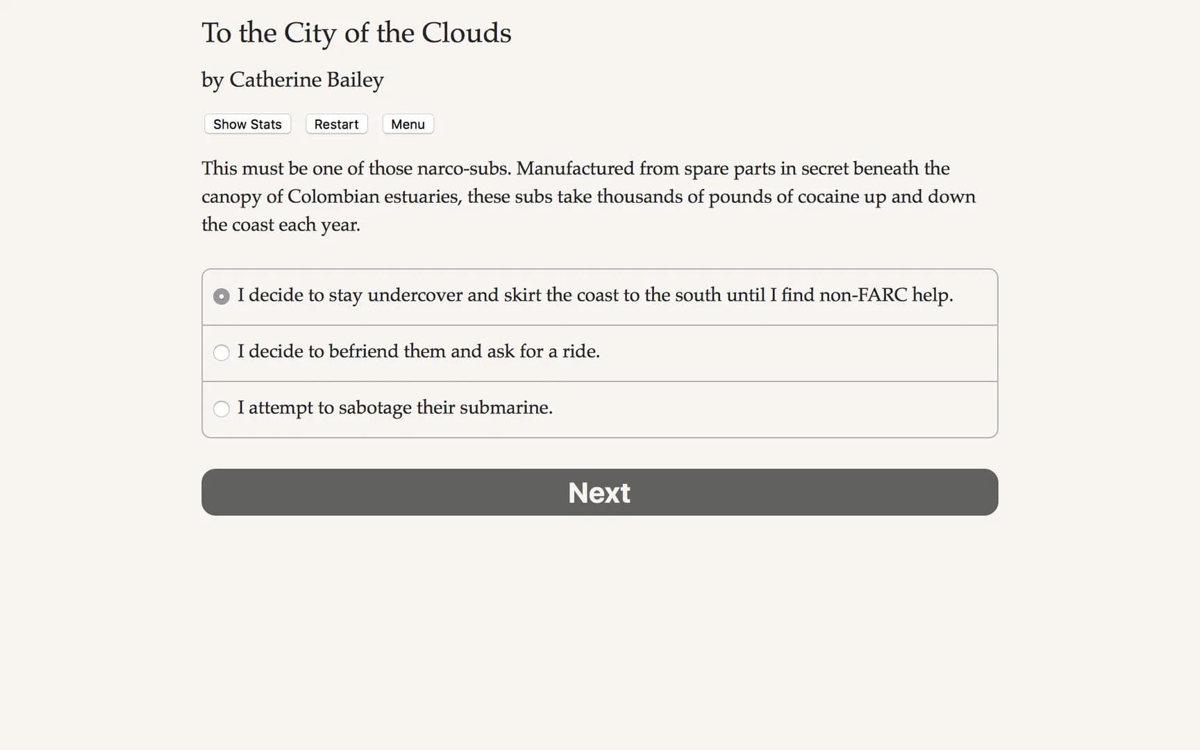 To the City of the Clouds görsel 6