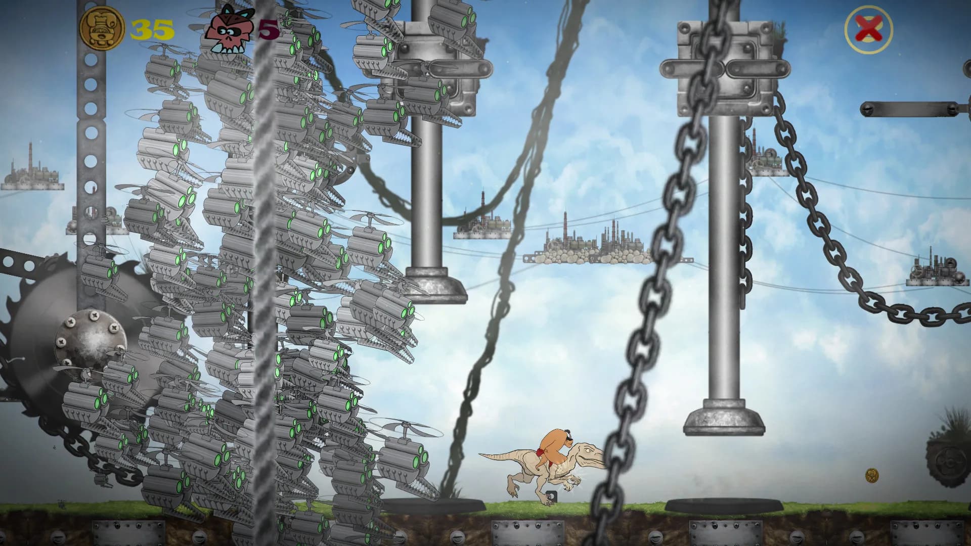Hunahpu Quest. Mechanoid görsel 11