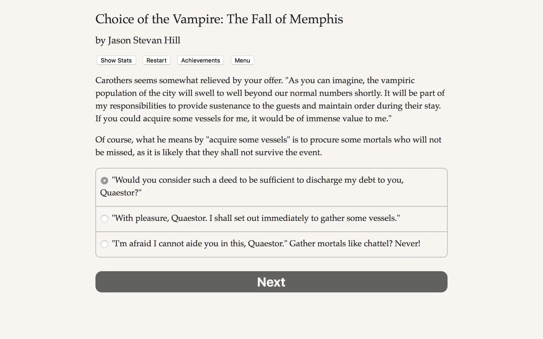 Choice of the Vampire: The Fall of Memphis görsel 4