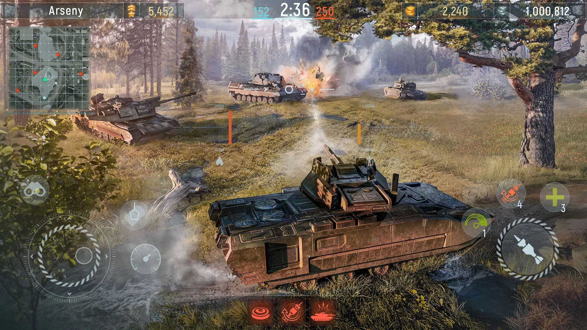Modern Tanks: Savaş Tankı Oyunları görsel 3