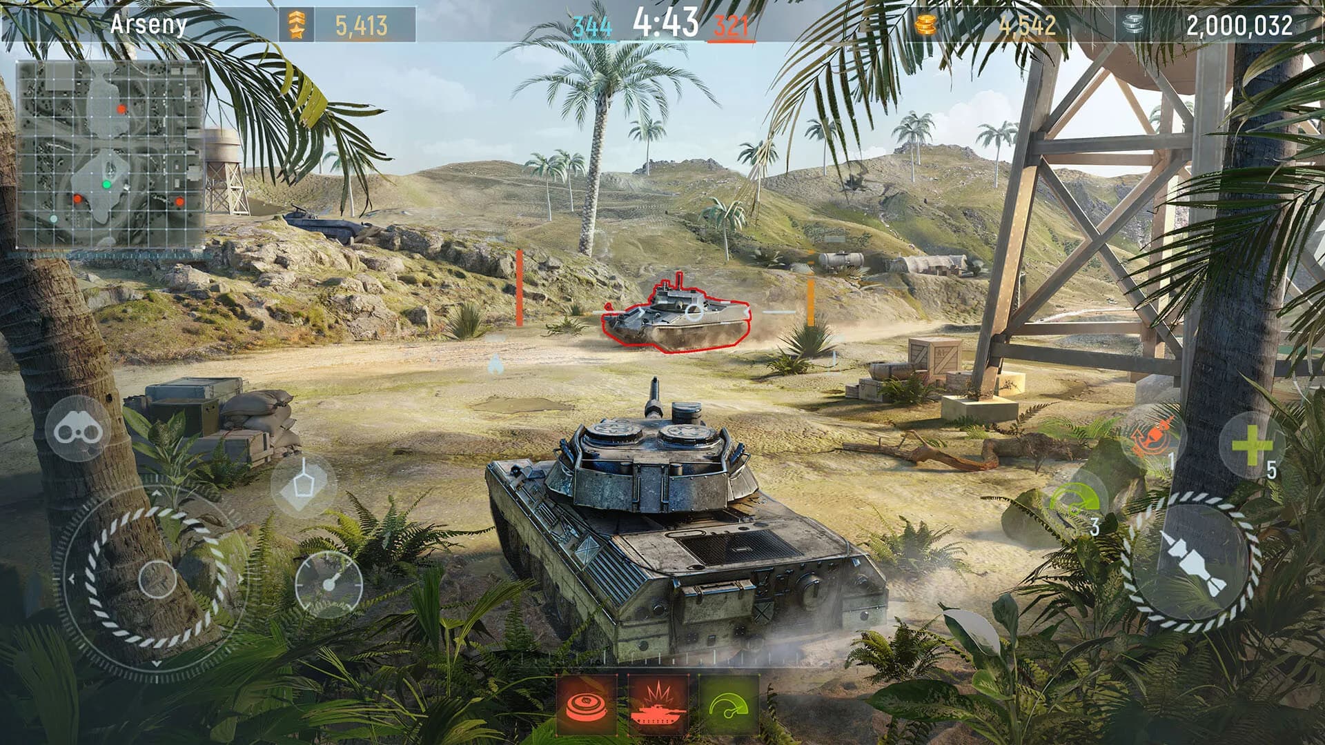 Modern Tanks: Savaş Tankı Oyunları görsel 4
