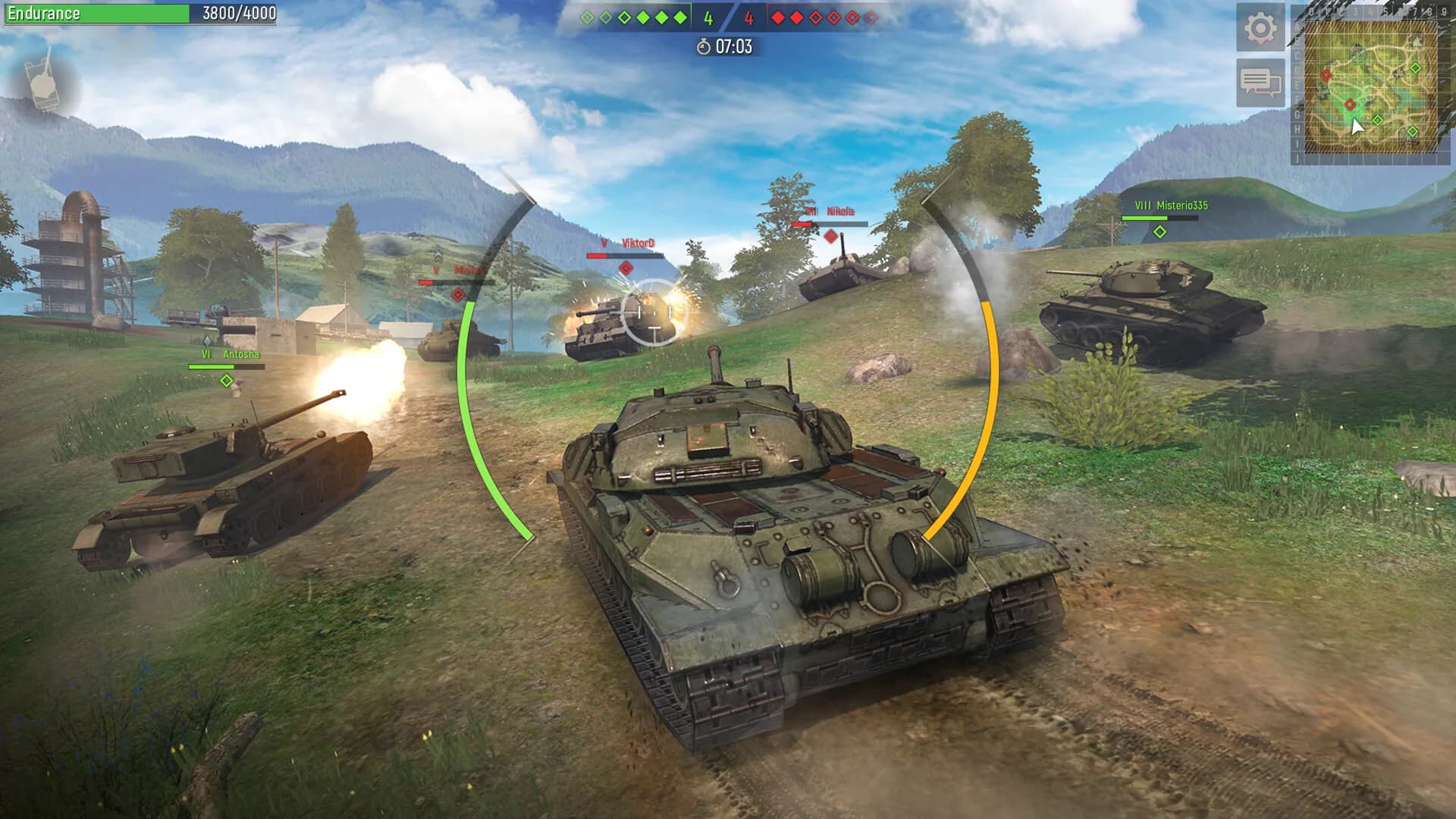 Battle Tanks: İkinci Dünya Savaşı Efsaneleri görsel 6