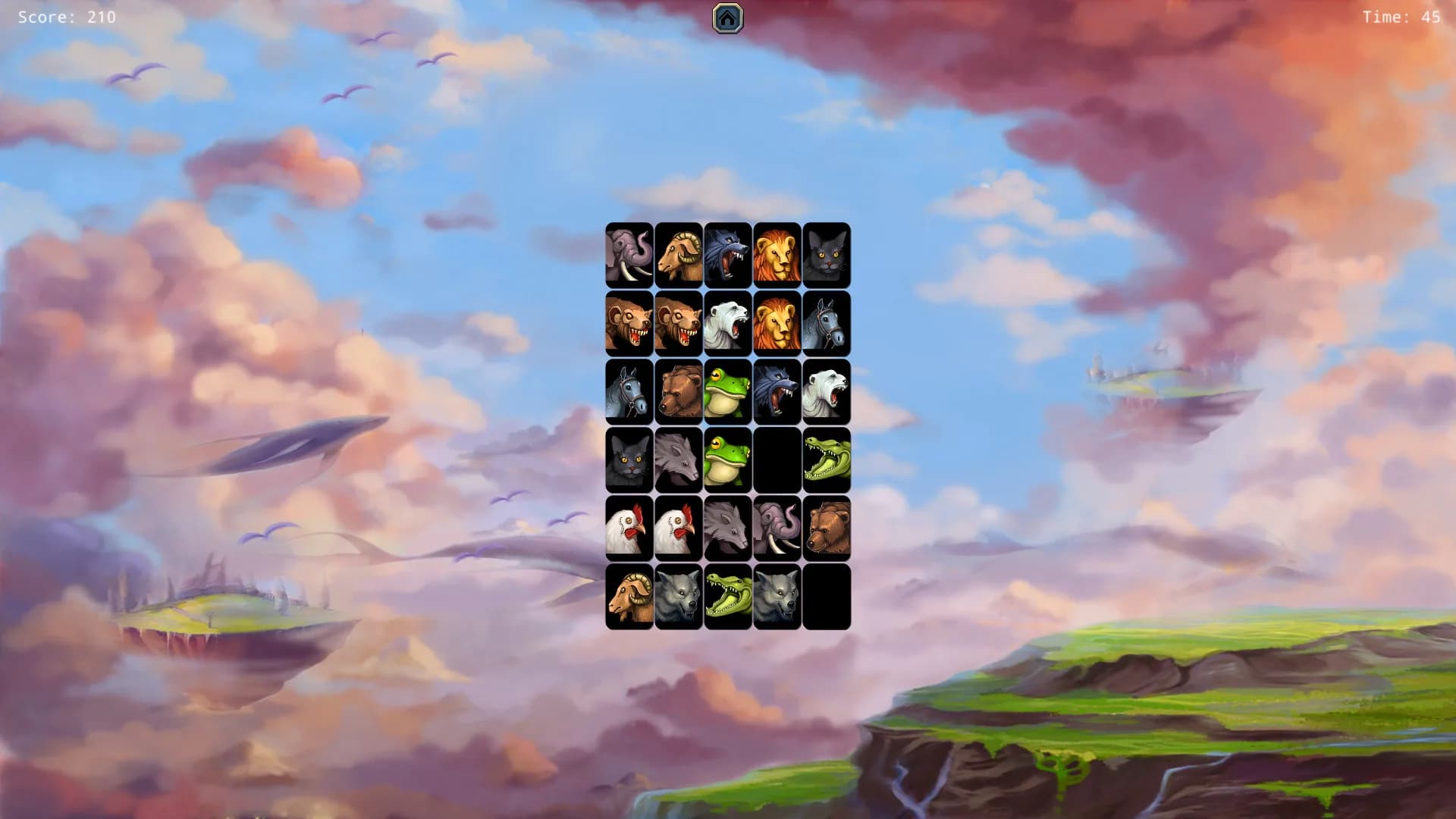 Food Monster and Animals Memory Match görsel 3