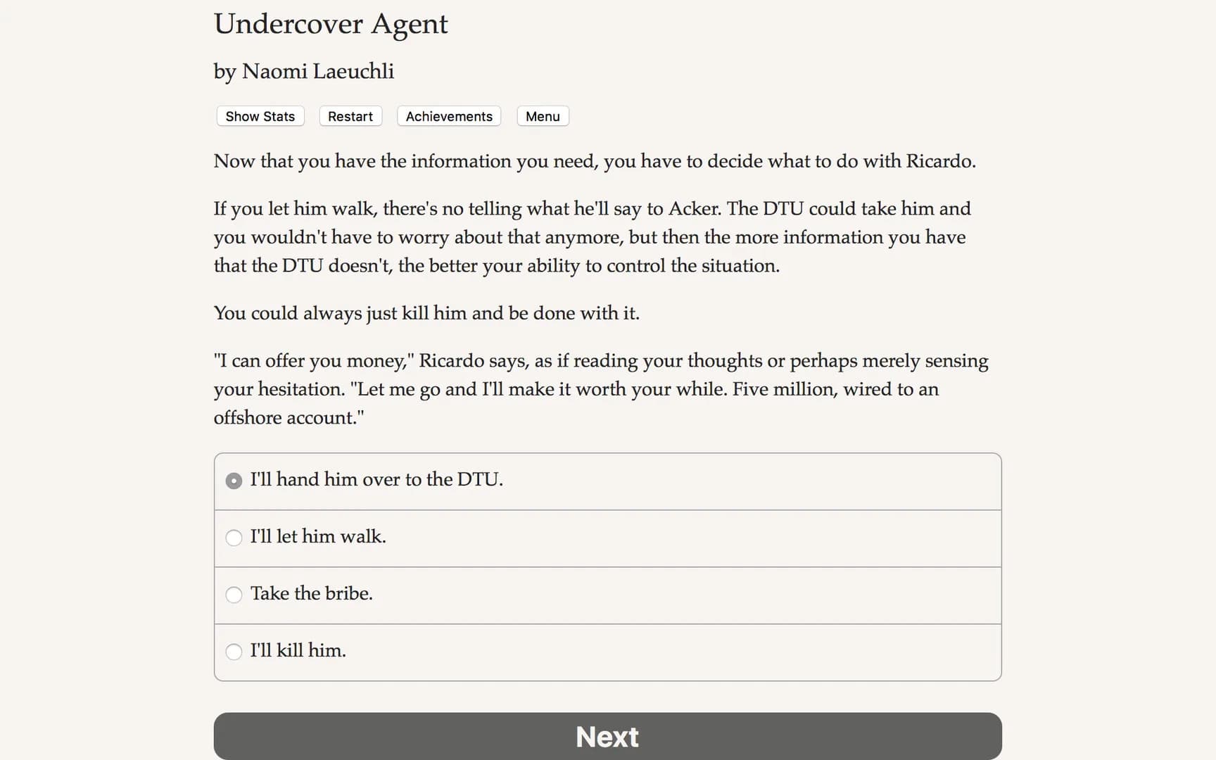 Undercover Agent görsel 2