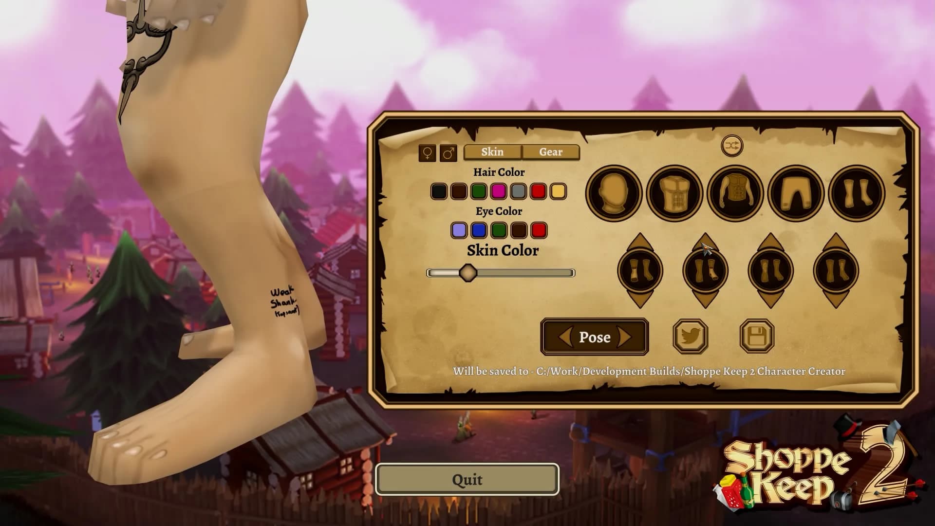 Shoppe Keep 2 Character Creator Preview görsel 4