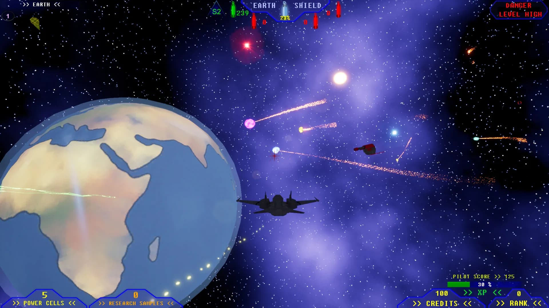 Asteroid Defender! görsel 2