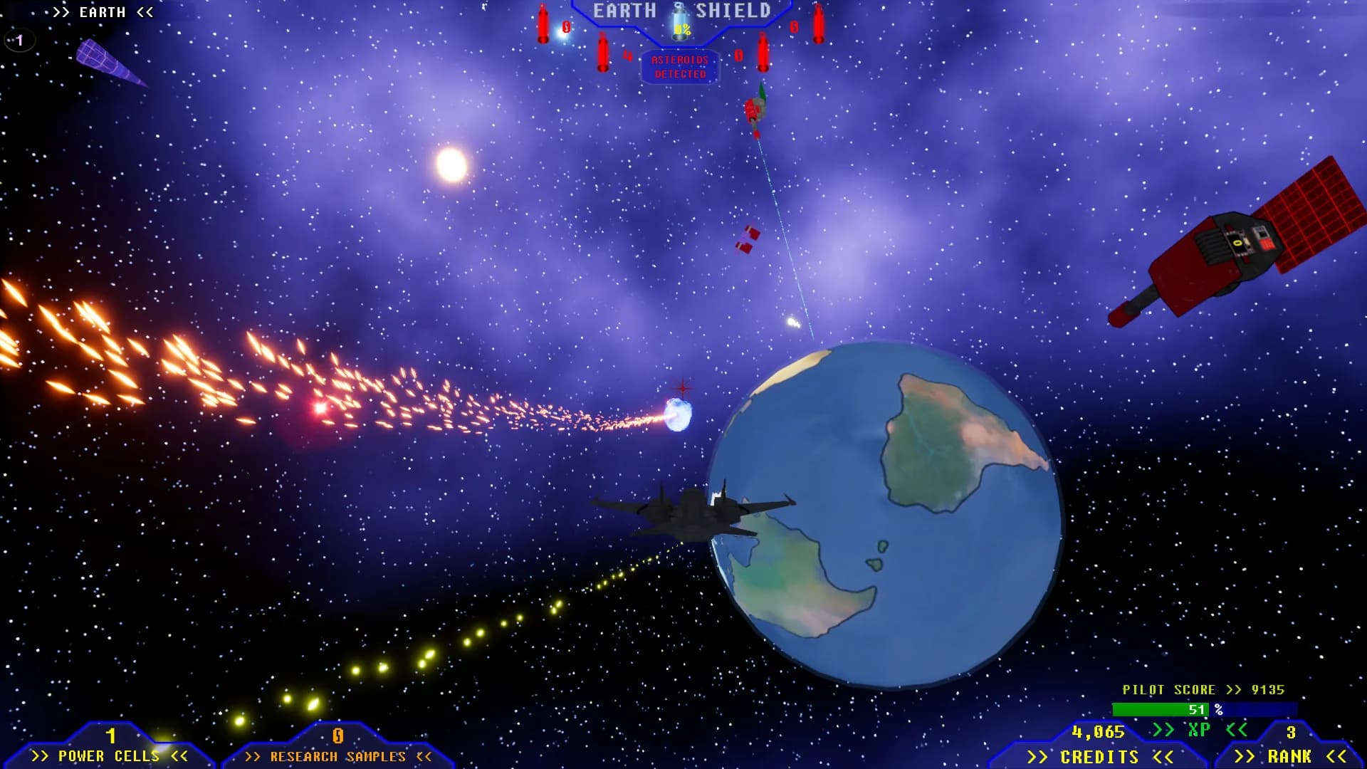 Asteroid Defender! görsel 3