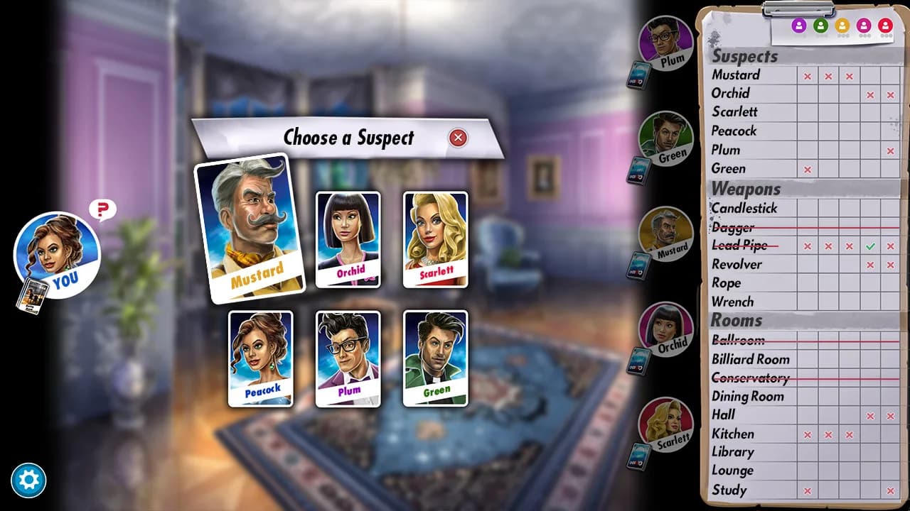 Clue/Cluedo: Classic Edition görsel 2