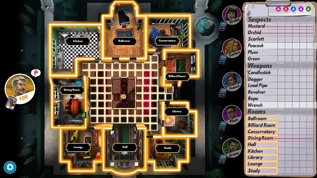 Clue/Cluedo: Classic Edition görsel 3