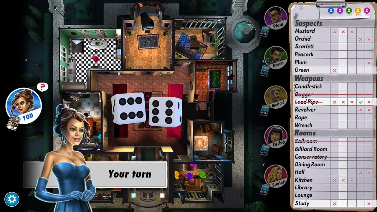 Clue/Cluedo: Classic Edition görsel 5