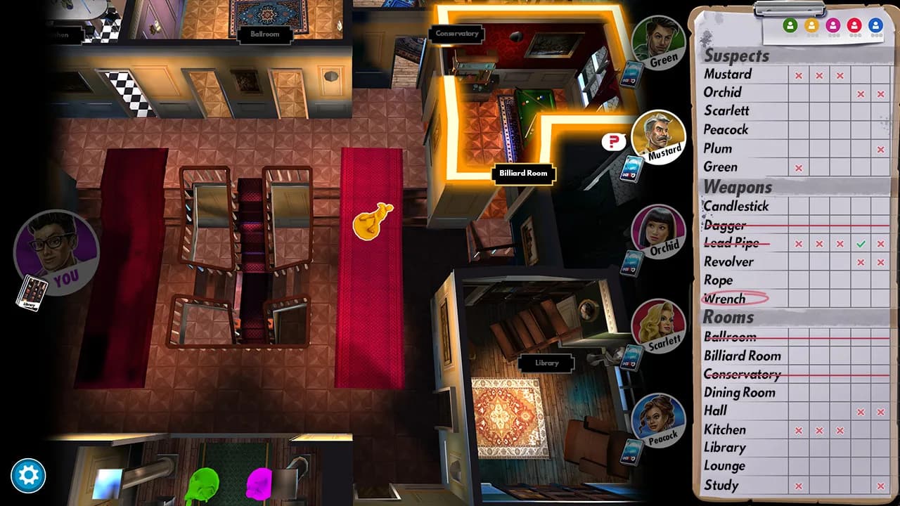 Clue/Cluedo: Classic Edition görsel 6