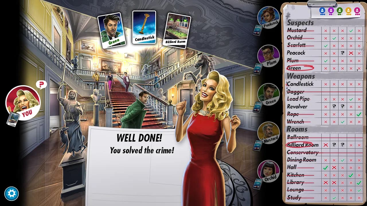 Clue/Cluedo: Classic Edition görsel 8