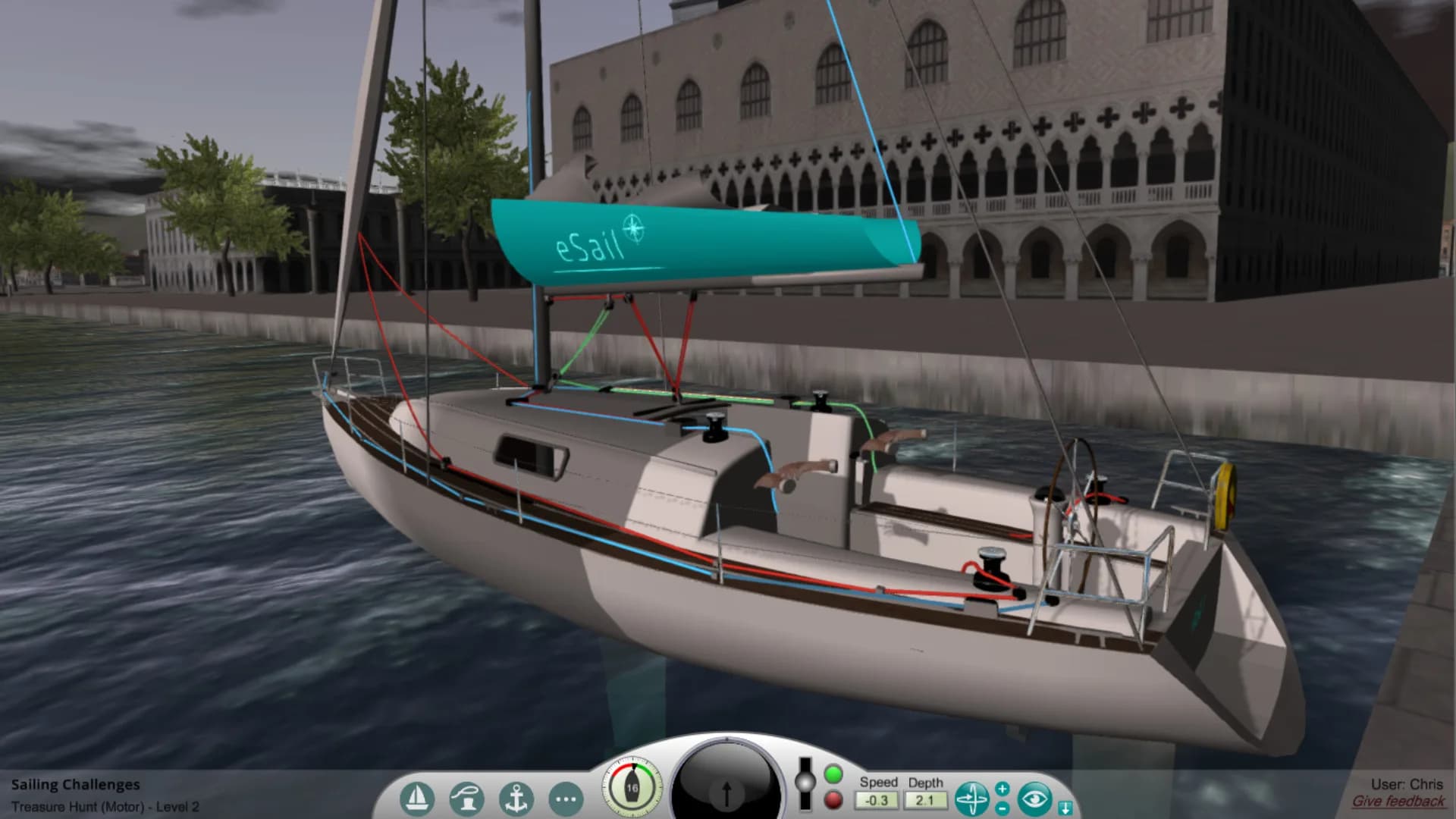 eSail Yelken Simülatörü görsel 5