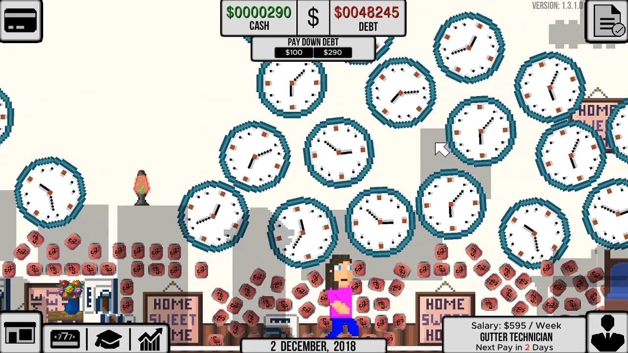 Life and Debt: A Real Life Simulator görsel 5