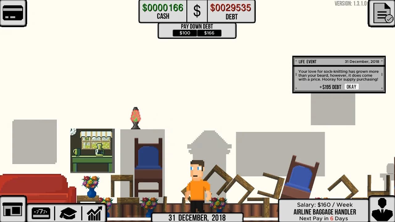 Life and Debt: A Real Life Simulator görsel 8