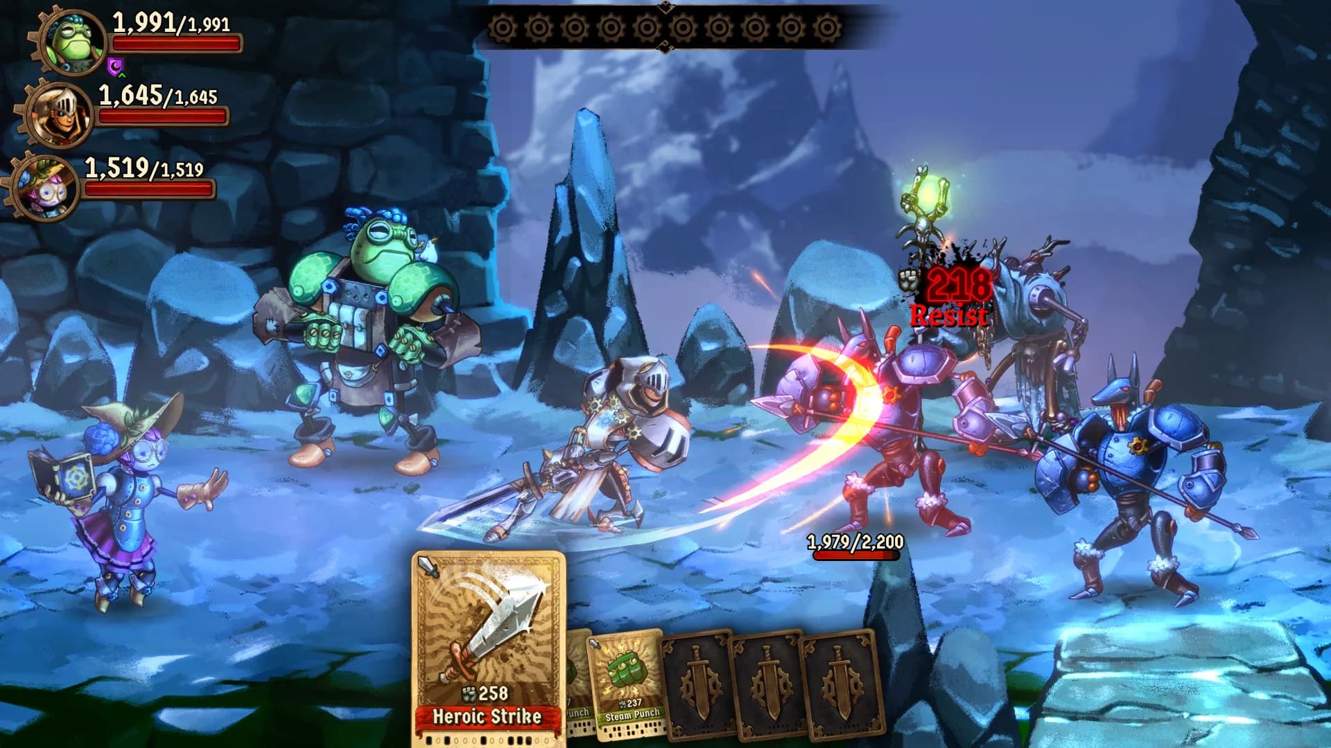 SteamWorld Quest: Hand of Gilgamech görsel 2