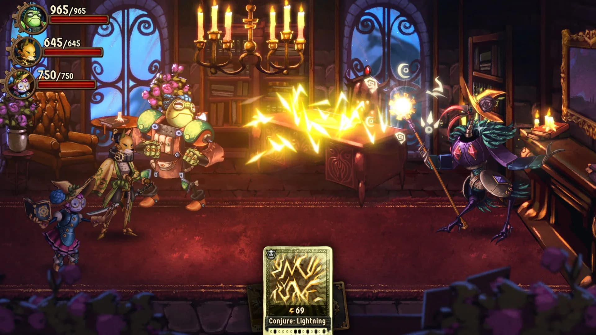 SteamWorld Quest: Hand of Gilgamech görsel 4
