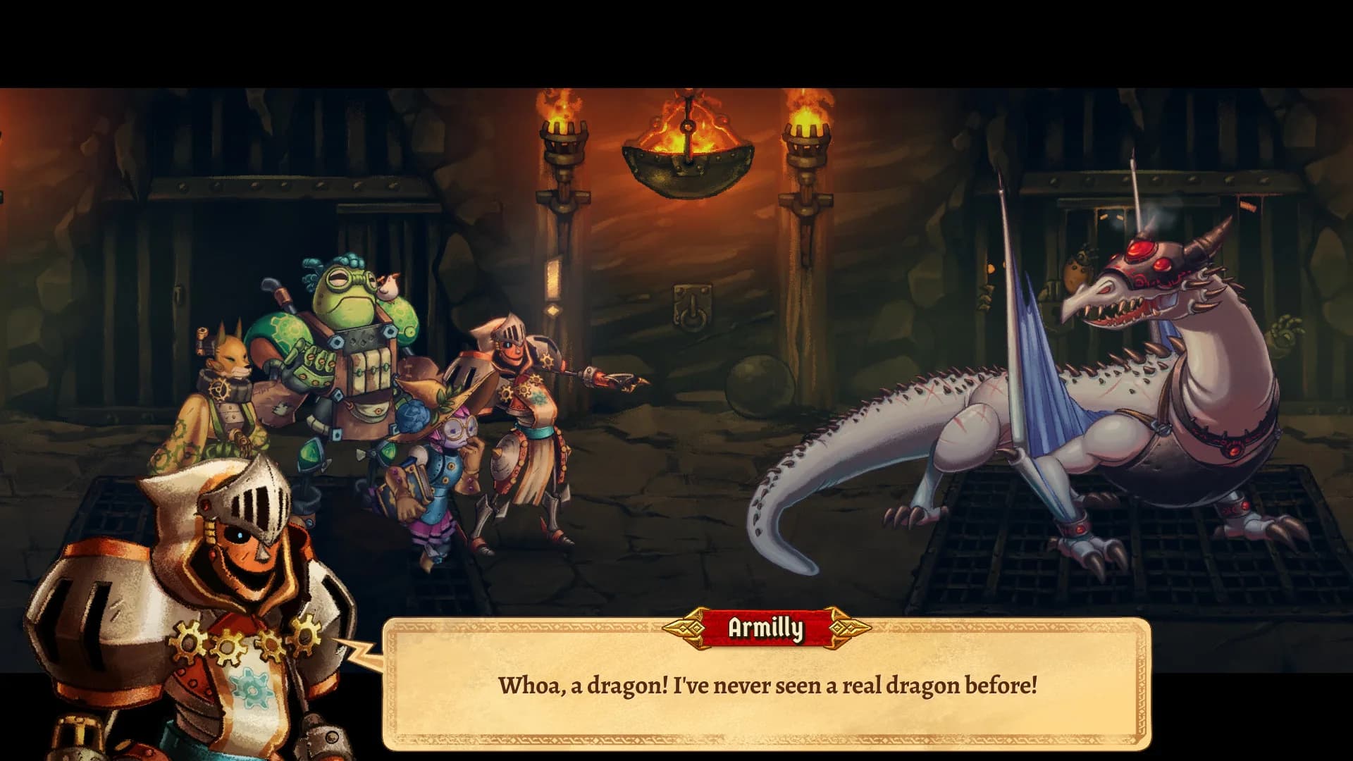 SteamWorld Quest: Hand of Gilgamech görsel 9