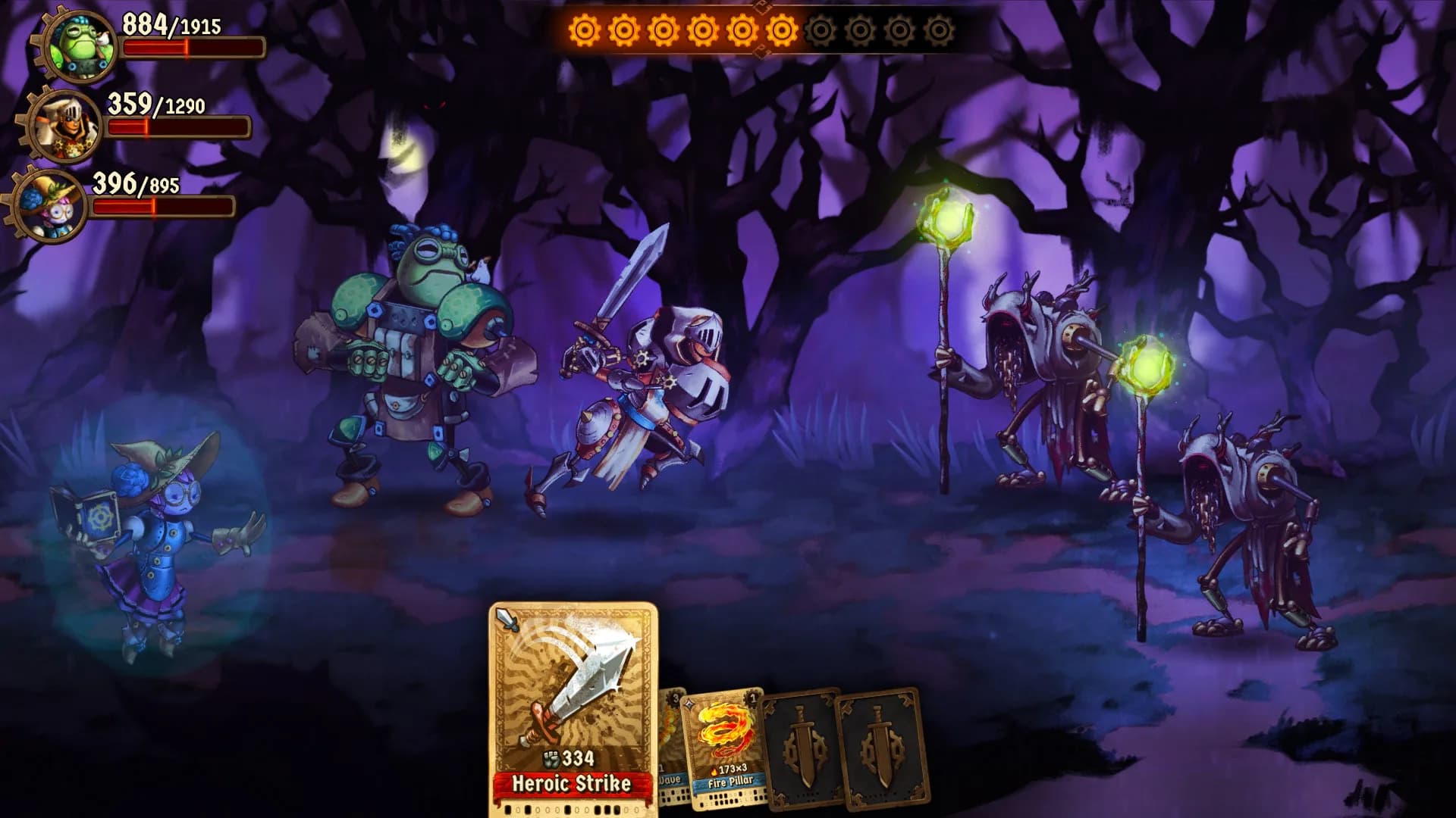 SteamWorld Quest: Hand of Gilgamech görsel 10