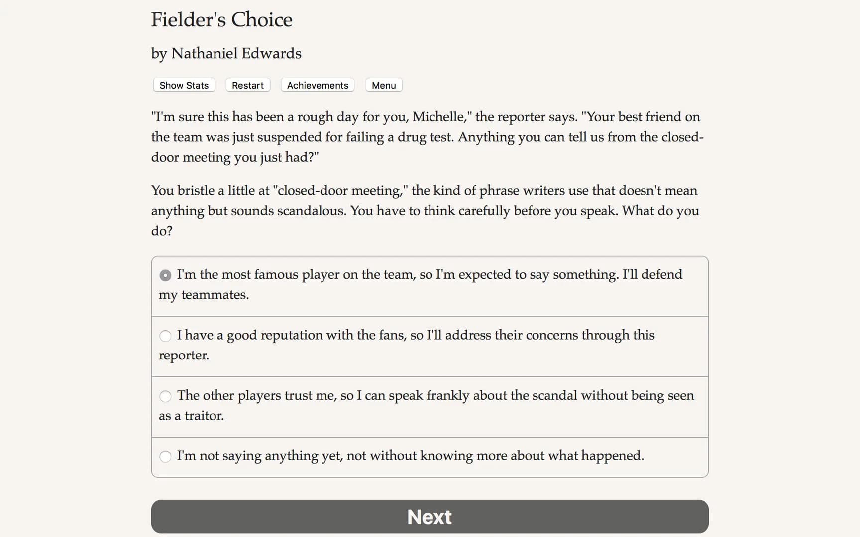 The Fielder's Choice görsel 4