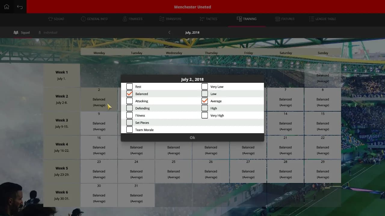 Global Soccer: A Management Game 2018 görsel 15